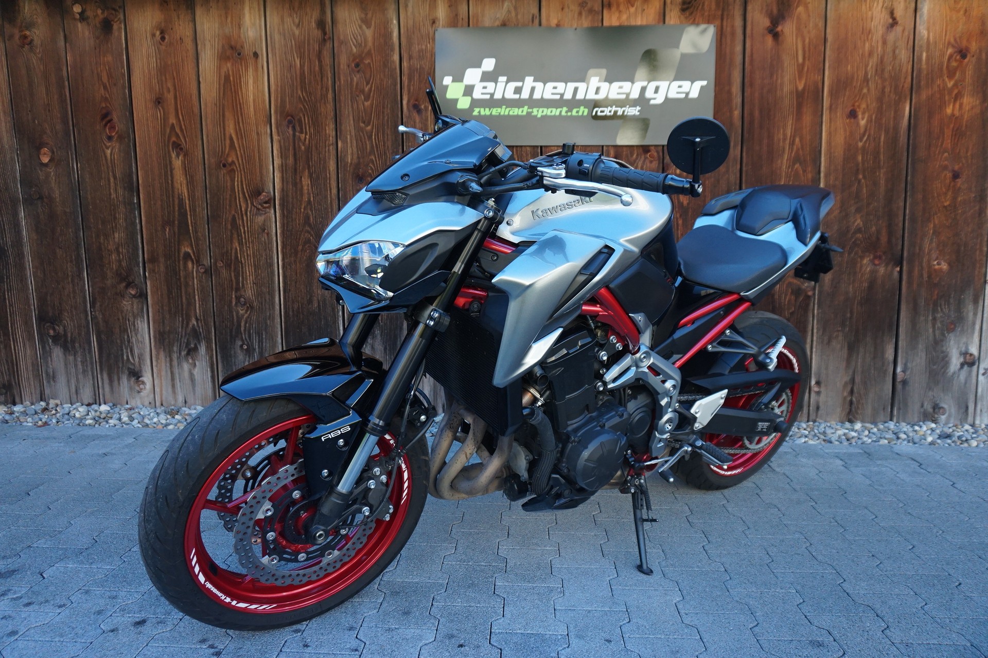 KAWASAKI Z 900 ABS Leovince LV-10 Inox Black Auspuff-image-1