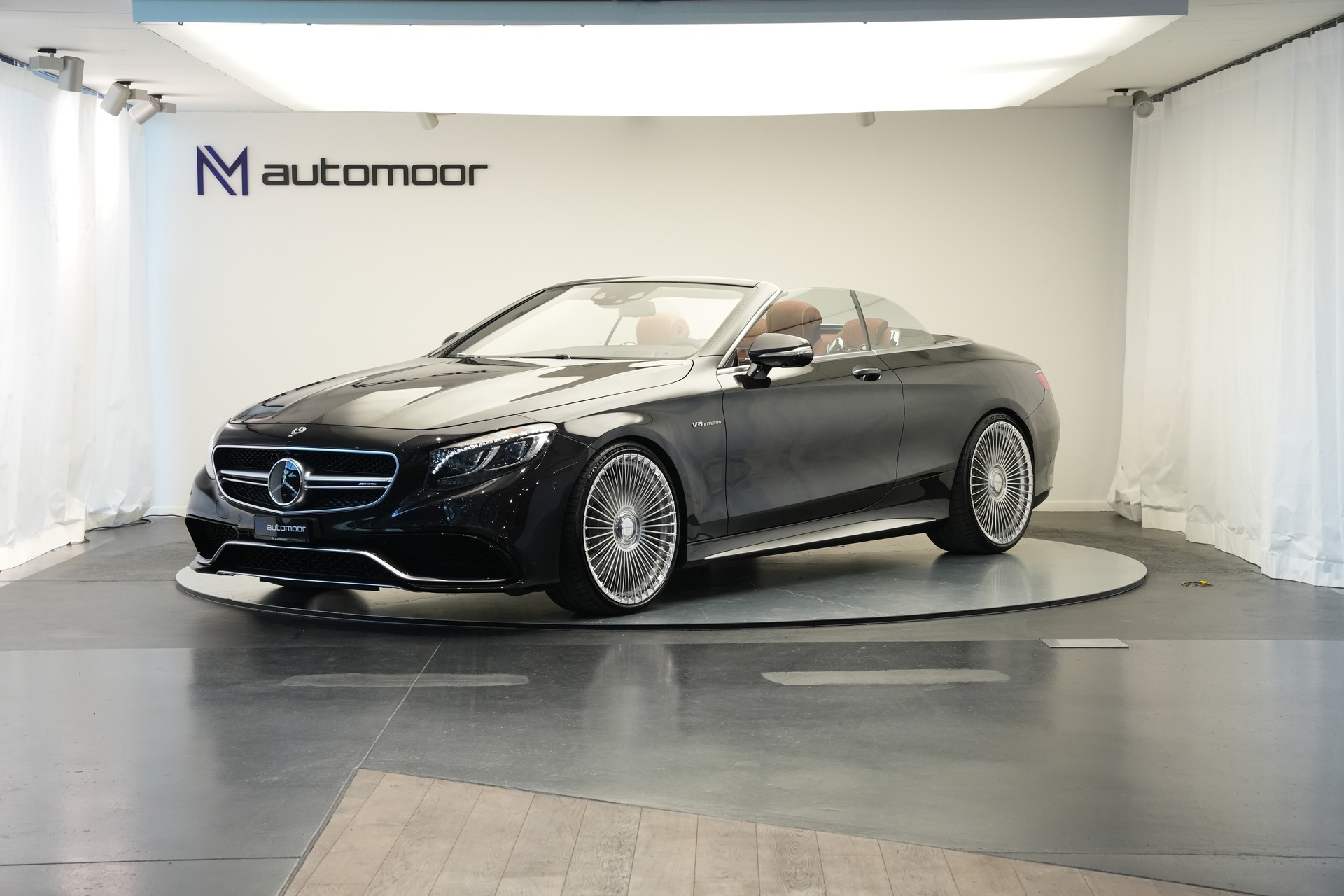 MERCEDES-BENZ S 63 AMG Cabriolet 4Matic Speedshift MCT *CH-Fahrzeug* *Designo Mokkaschwarz* *Swarowski*