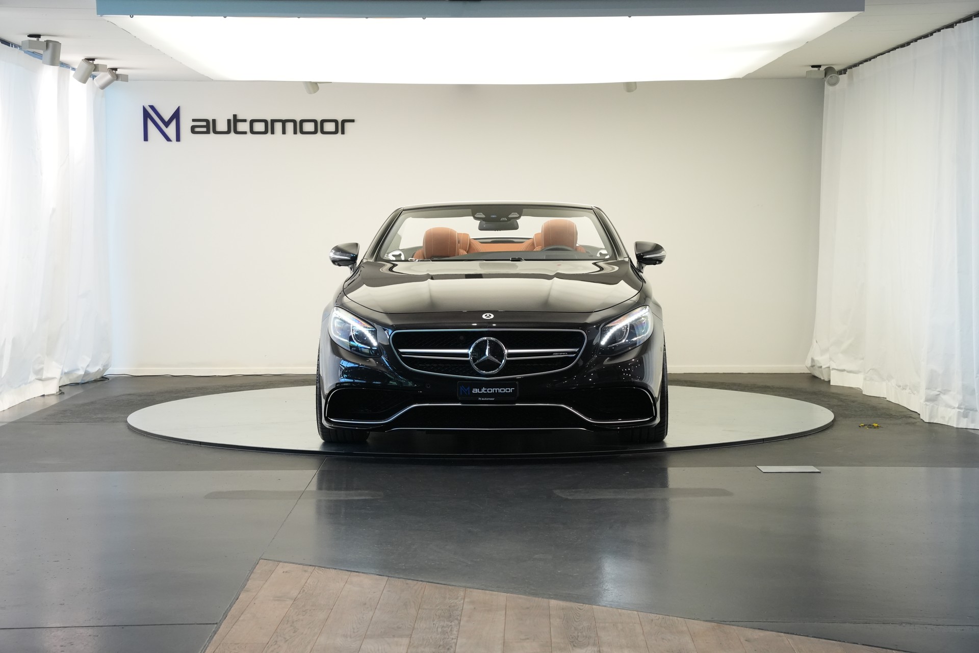 MERCEDES-BENZ S 63 AMG Cabriolet 4Matic Speedshift MCT *CH-Fahrzeug* *Designo Mokkaschwarz* *Swarowski*-showroom-element-1