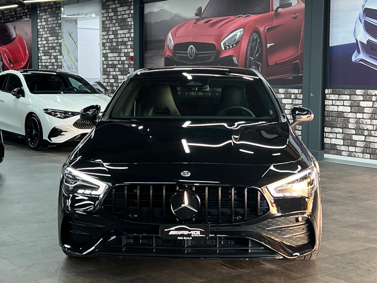 MERCEDES-BENZ CLA 200 ( CLA 45 AMG Bodykit ) Limited All Black Performance 3 Jahre MB Werksgarantie-showroom-element-2