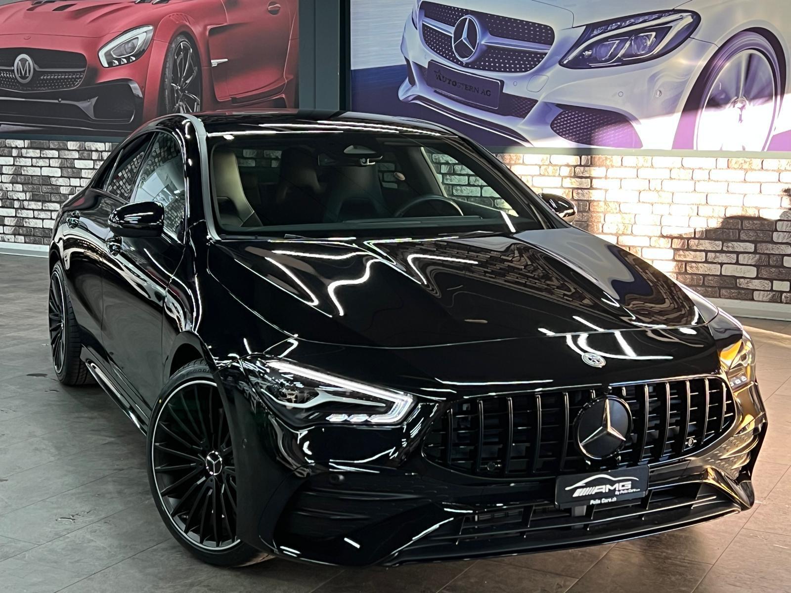 MERCEDES-BENZ CLA 200 ( CLA 45 AMG Bodykit ) Limited All Black Performance 3 Jahre MB Werksgarantie-showroom-element-3