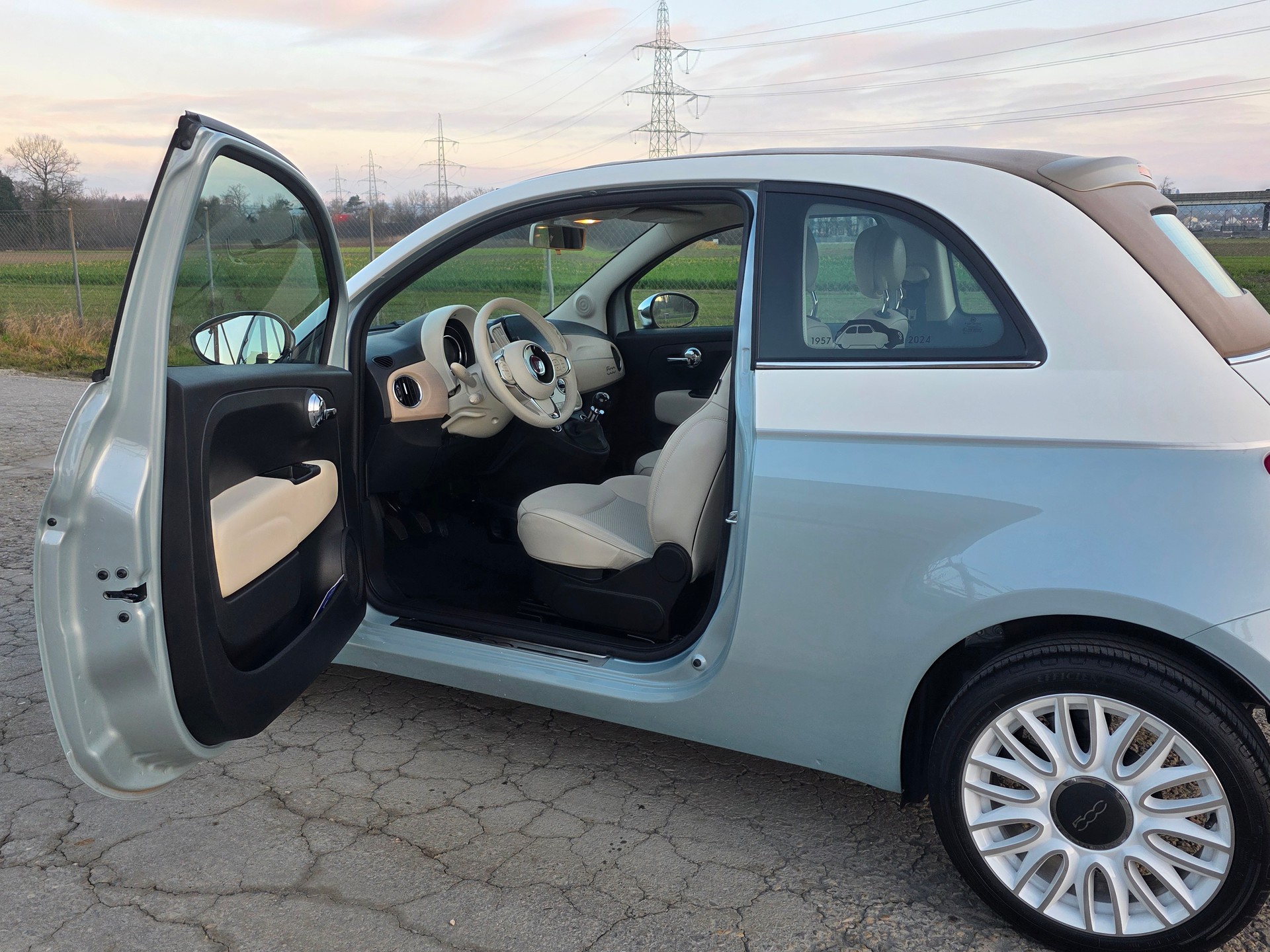 FIAT 500 1.0 N3 MildHybrid Collezione 1957 / Neuwertig-image-6