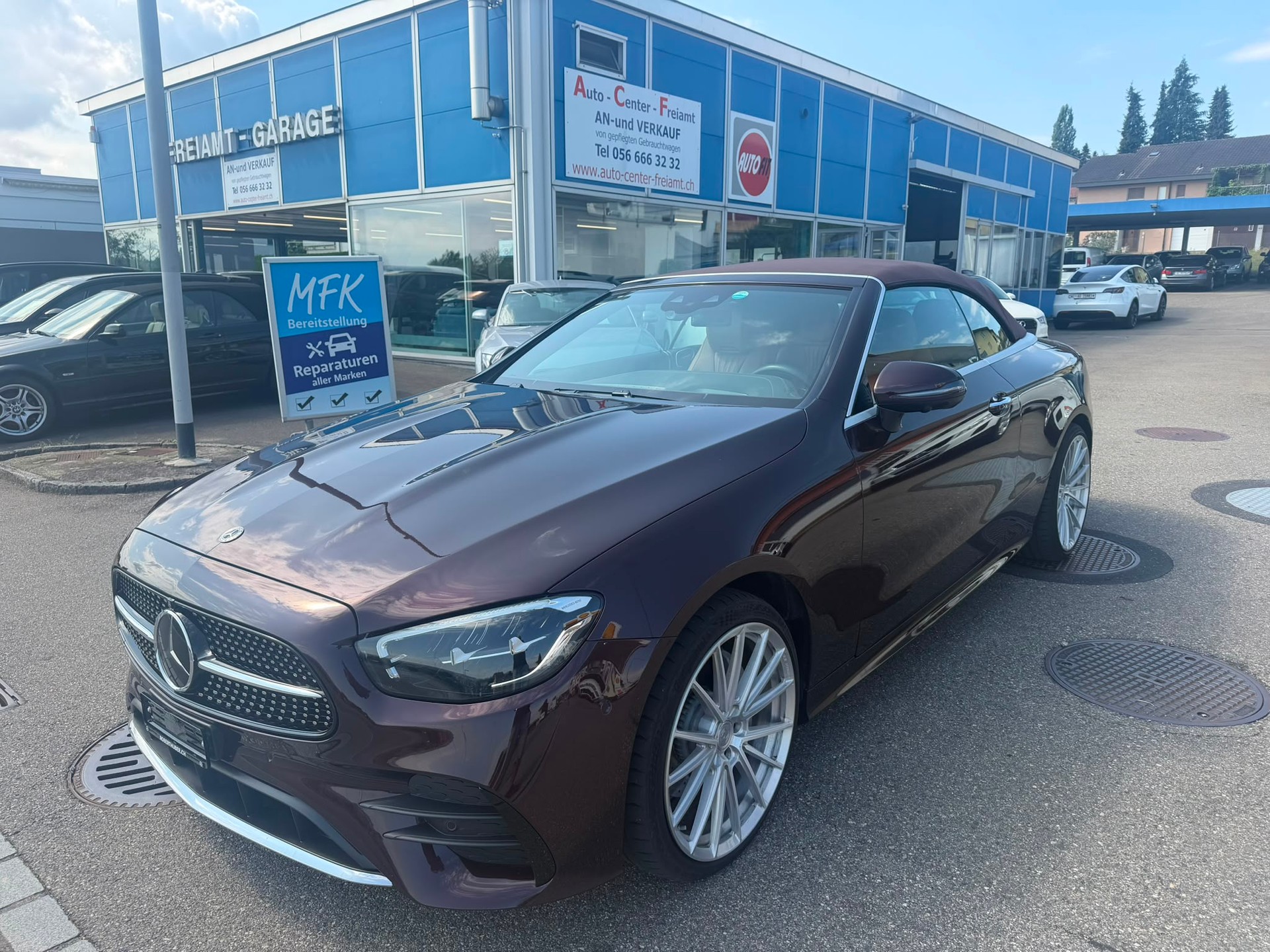 MERCEDES-BENZ E 300 d Cabriolet 4Matic AMG Line 9G-Tronic