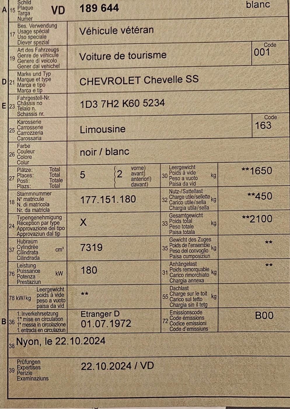 CHEVROLET Chevelle SS 454-image-5