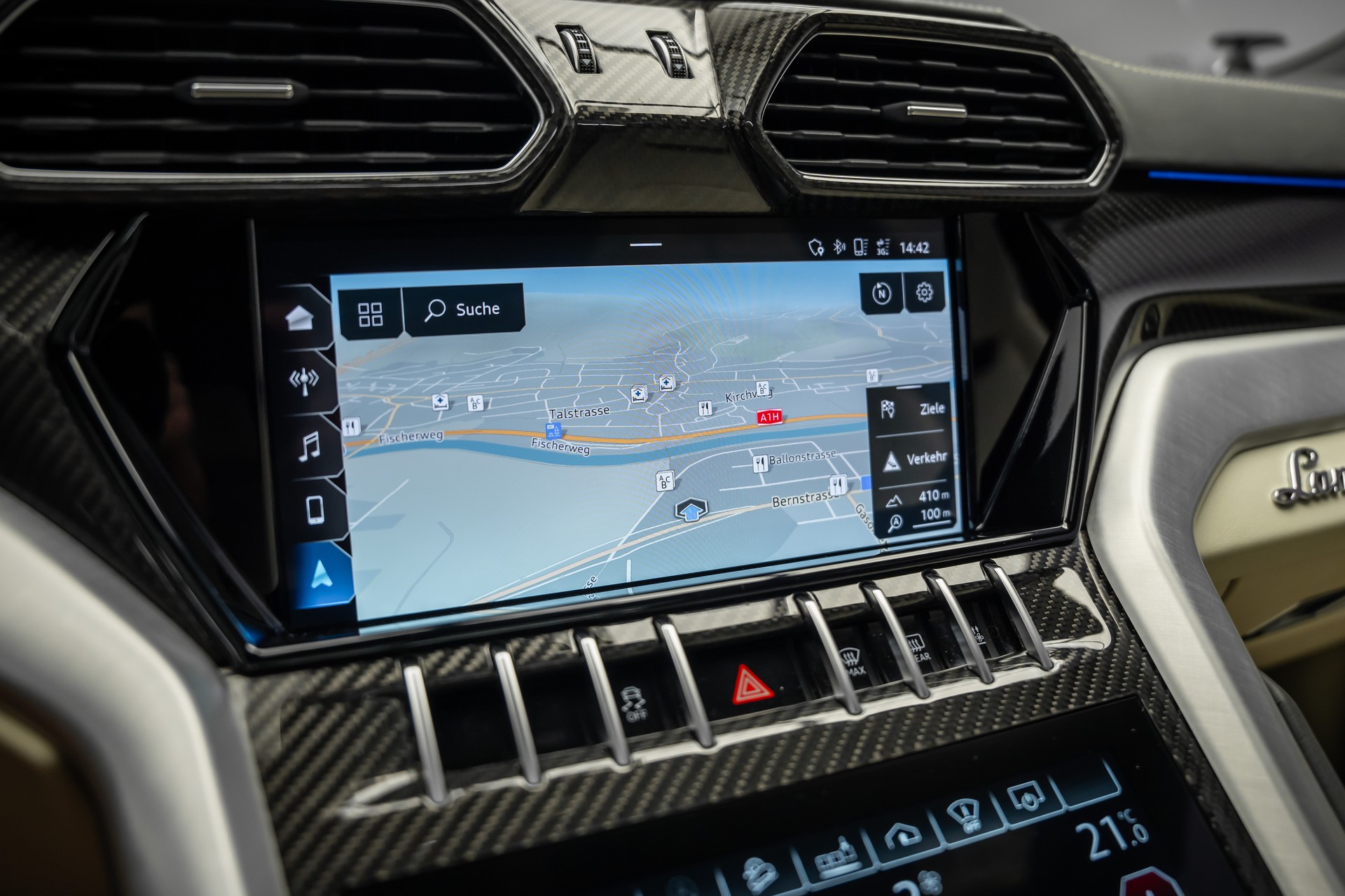 LAMBORGHINI URUS * FULL CARBON INNEN & AUSSEN * 23 ZOLL SCHMIEDERÄDER * LEASING AB 925 *-image-41