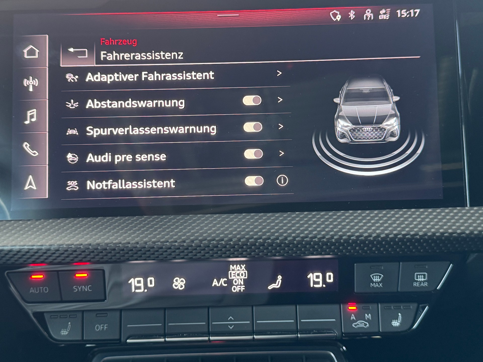AUDI RS3 Sportback 2.5 TSI quattro S-tronic*Panoramadach*-image-15