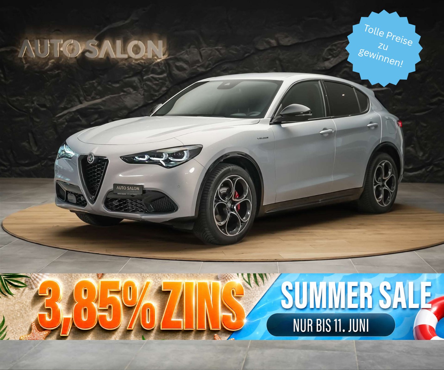ALFA ROMEO Stelvio 2.2 JTDM Veloce Q4 AT8 *Facelift*Werksgarantie*Assistenten*