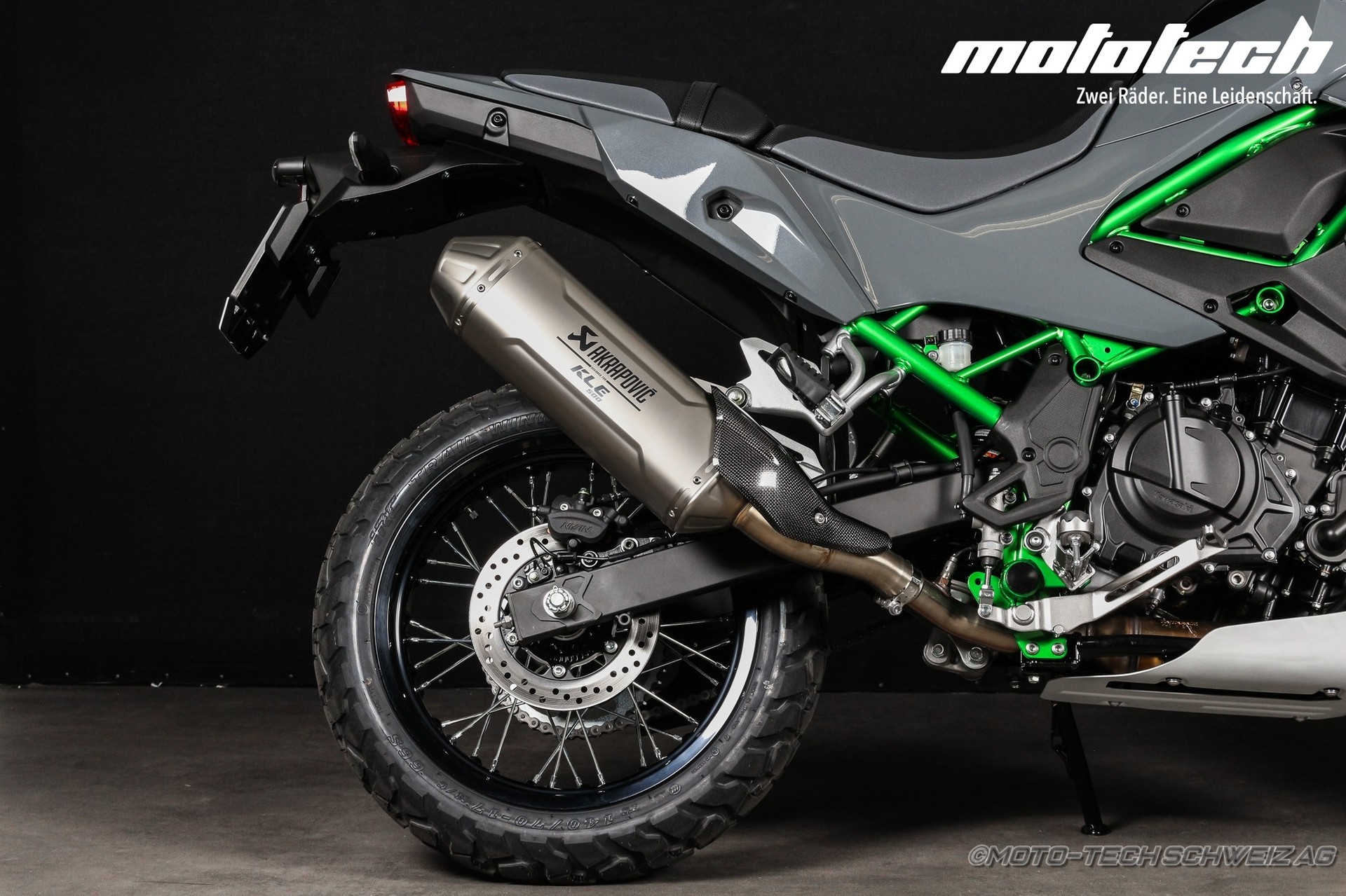 KAWASAKI KAWASAKI KLE 500 SE AKRAPOVIC AUSPUFF-image-1