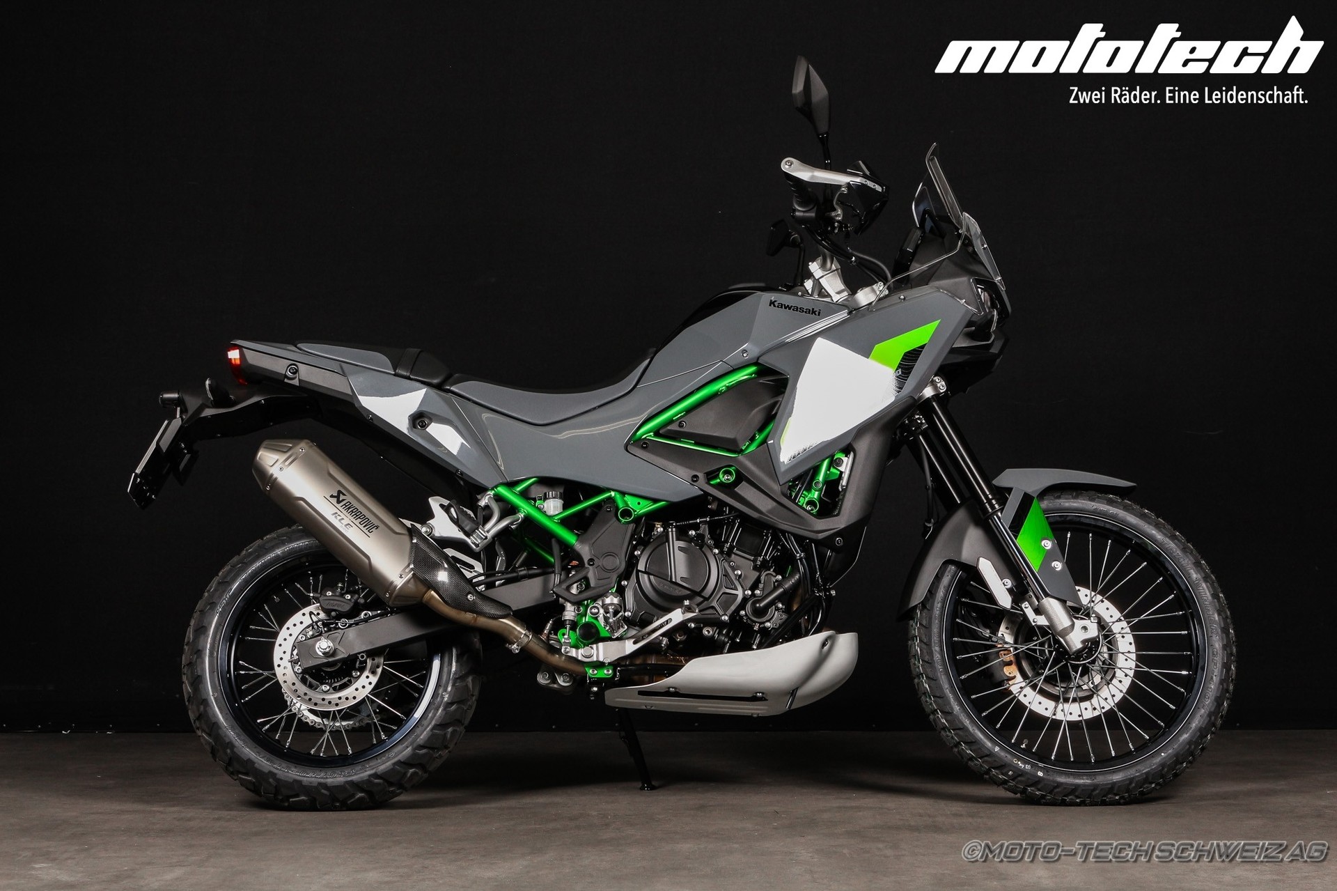 KAWASAKI KAWASAKI KLE 500 SE AKRAPOVIC AUSPUFF-image-0