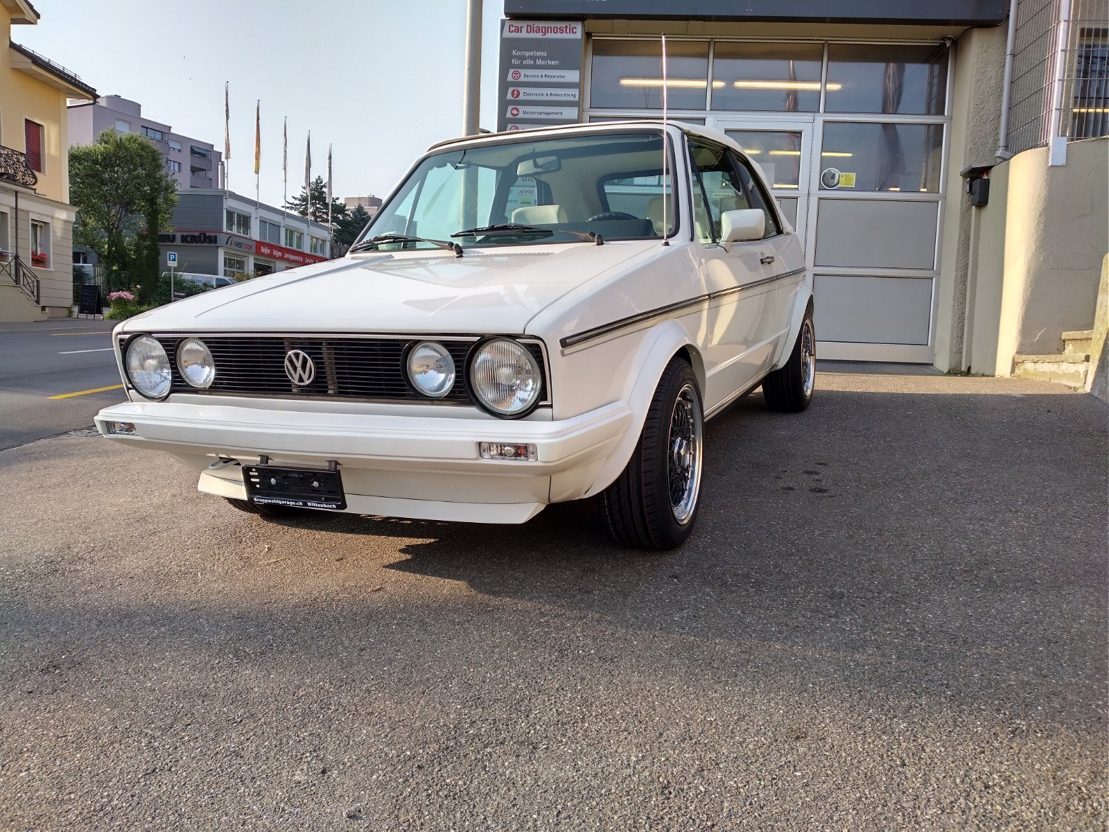 VW Golf Cabriolet 1800 GL Quartett/Special/White-image-4