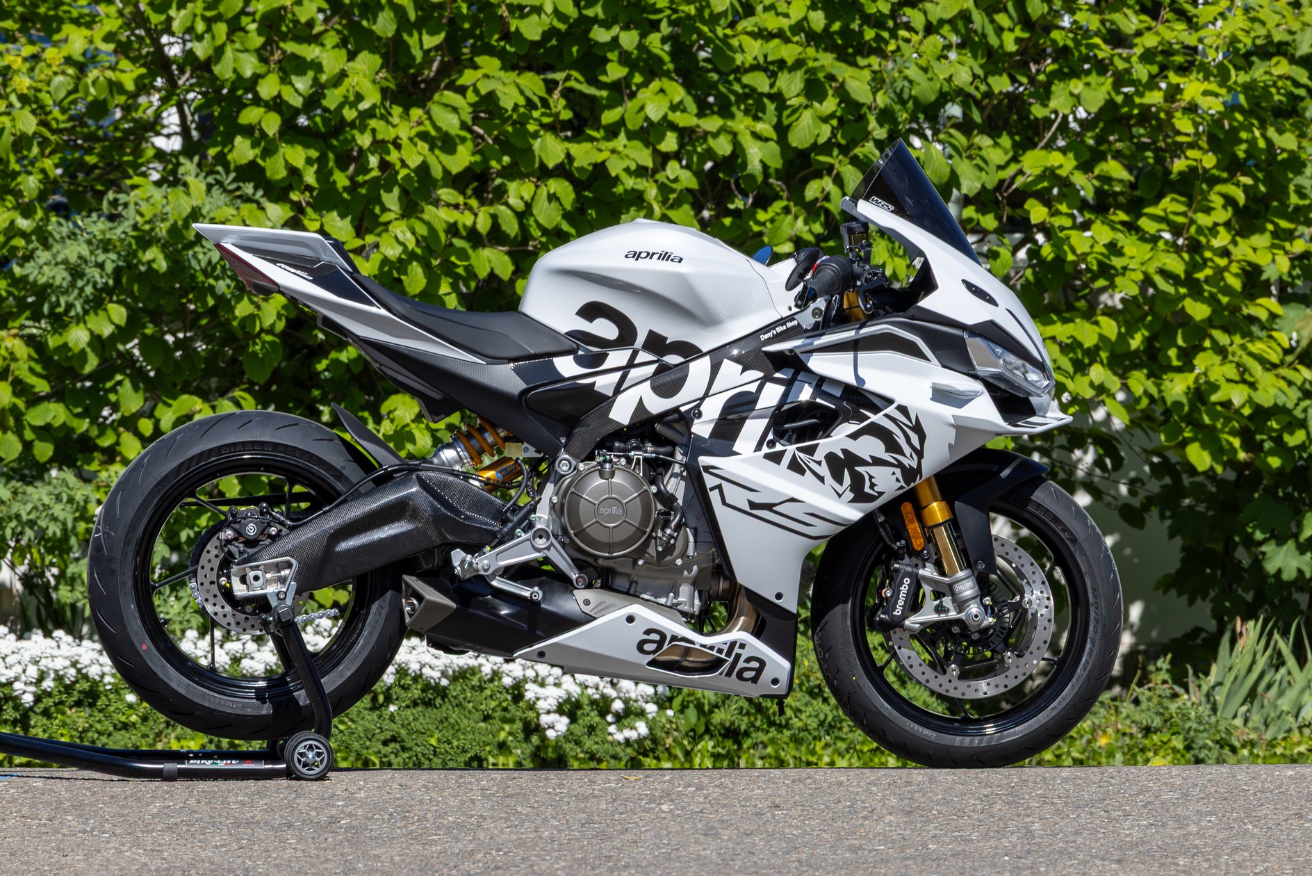 APRILIA RS 660 white Lion Factory E5+ (35kW)-image-11