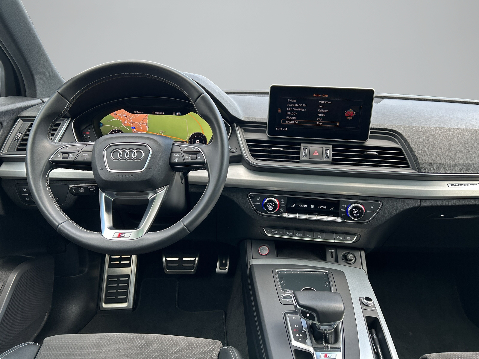 AUDI SQ5 3.0 TFSI quattro S-tronic-ohne OPF-Schiebedach-el.Sitzverstellung-Luftfahrwerk-AHK-Virtual Cokpit-Adaptiver Tempomat-image-6