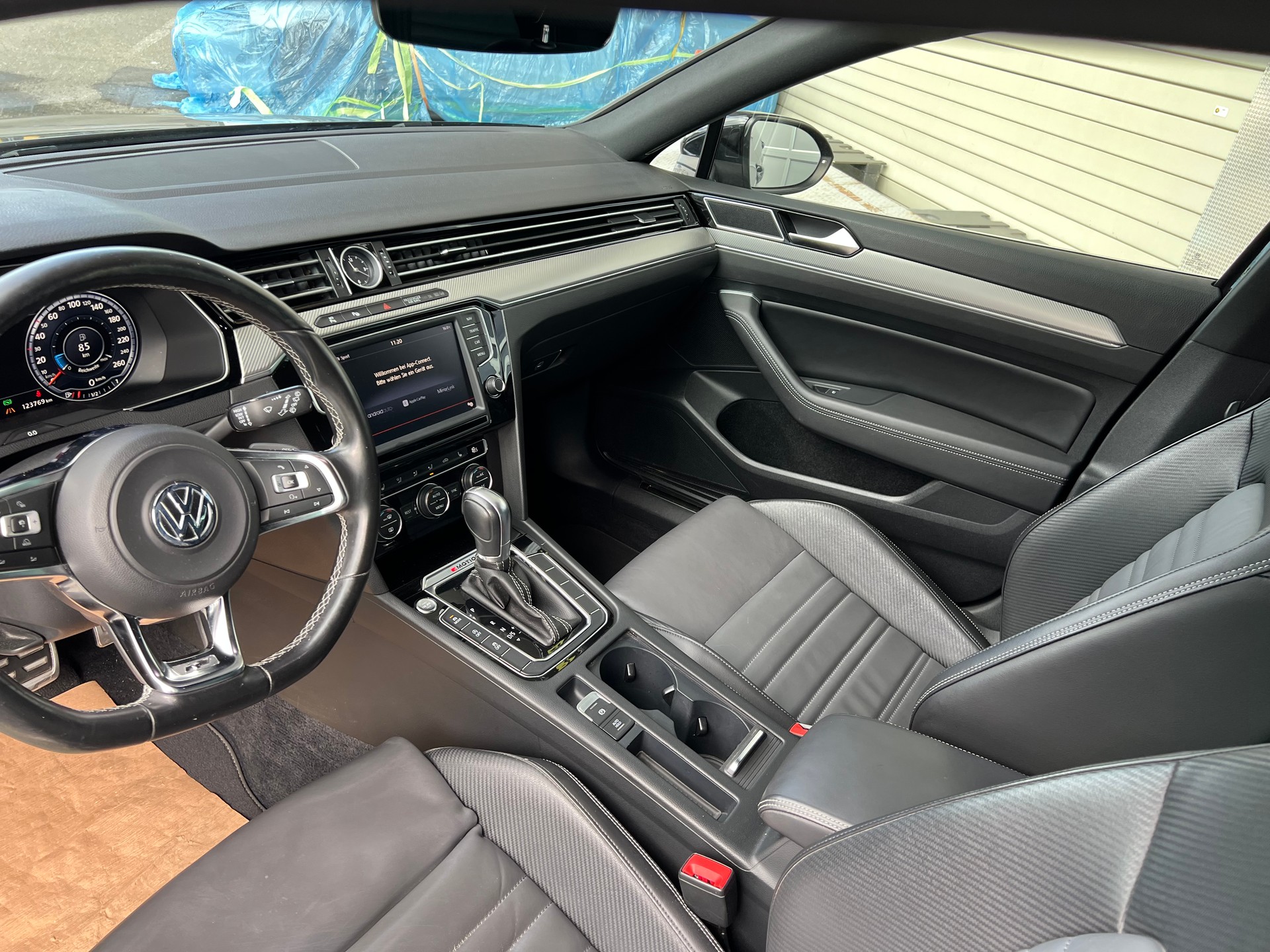 VW Passat Variant 2.0 TSI R-Line Highline 4x4 DSG PS 280 *** Leder * Head-Up Display * AHK 2200 kg.* 1 Jahr Garantie möglich **-image-13