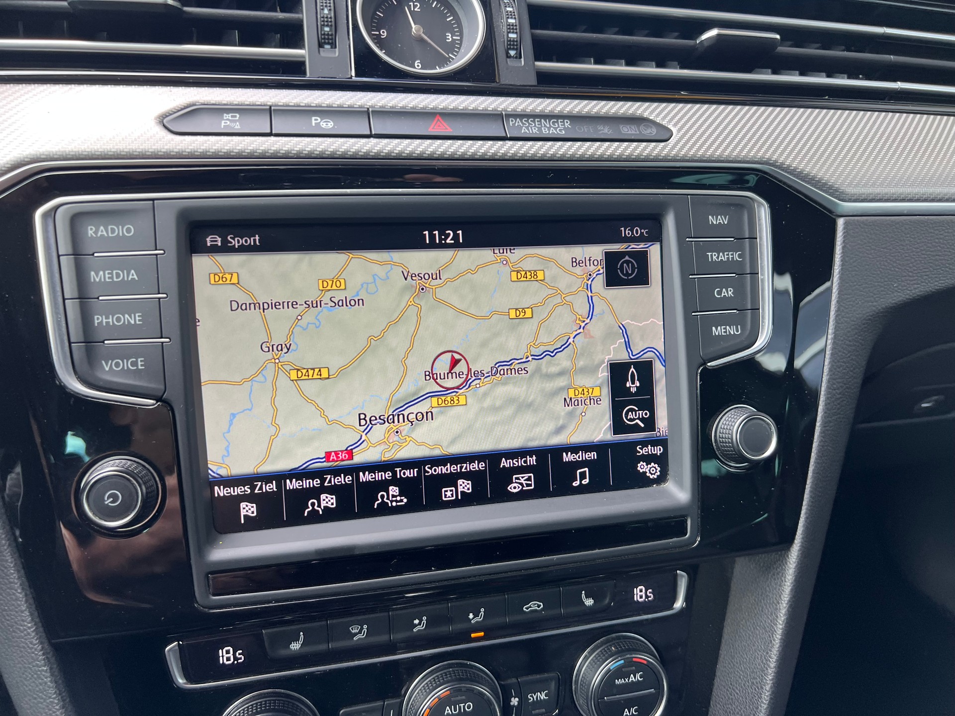 VW Passat Variant 2.0 TSI R-Line Highline 4x4 DSG PS 280 *** Leder * Head-Up Display * AHK 2200 kg.* 1 Jahr Garantie möglich **-image-15