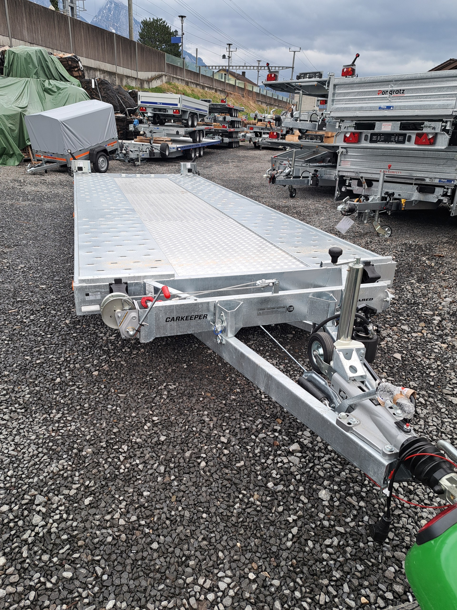 TEMARED Carkeeper 5820/3 mittig Alu 3'500 Kg-image-5