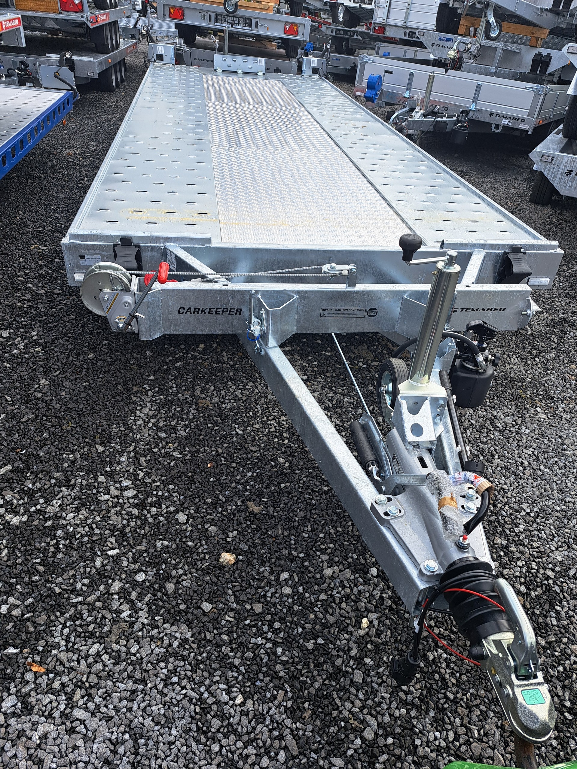 TEMARED Carkeeper 5820/3 mittig Alu 3'500 Kg-image-1