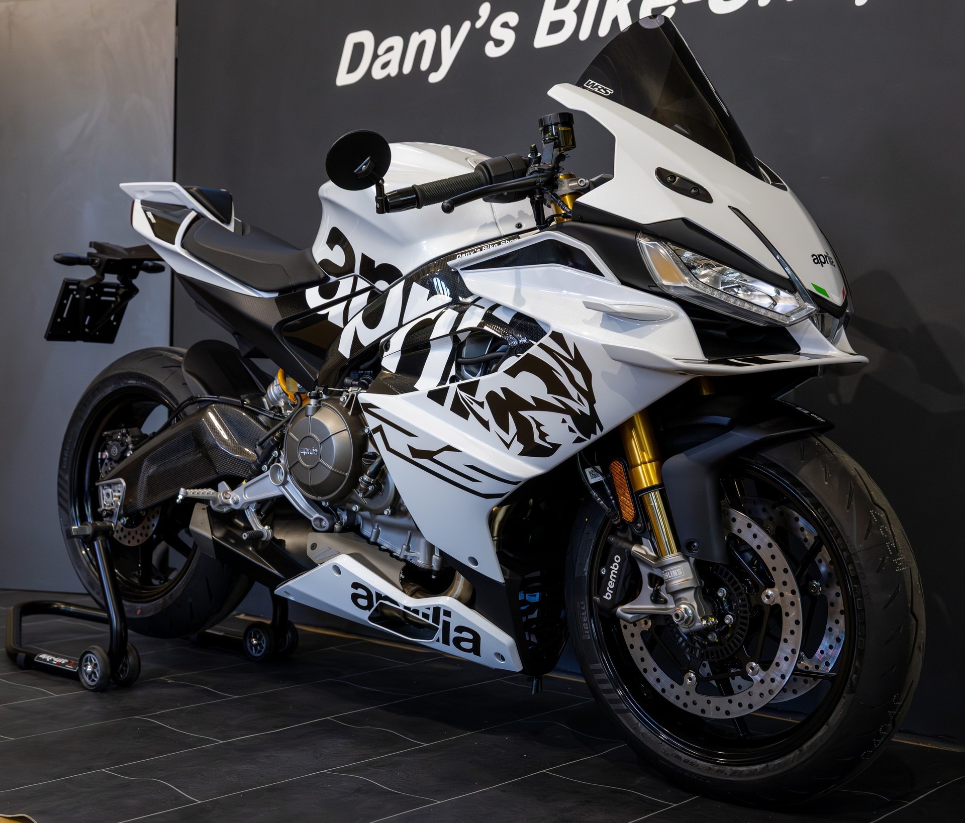 APRILIA RS 660 white Lion Factory E5+ (105ps)-image-4