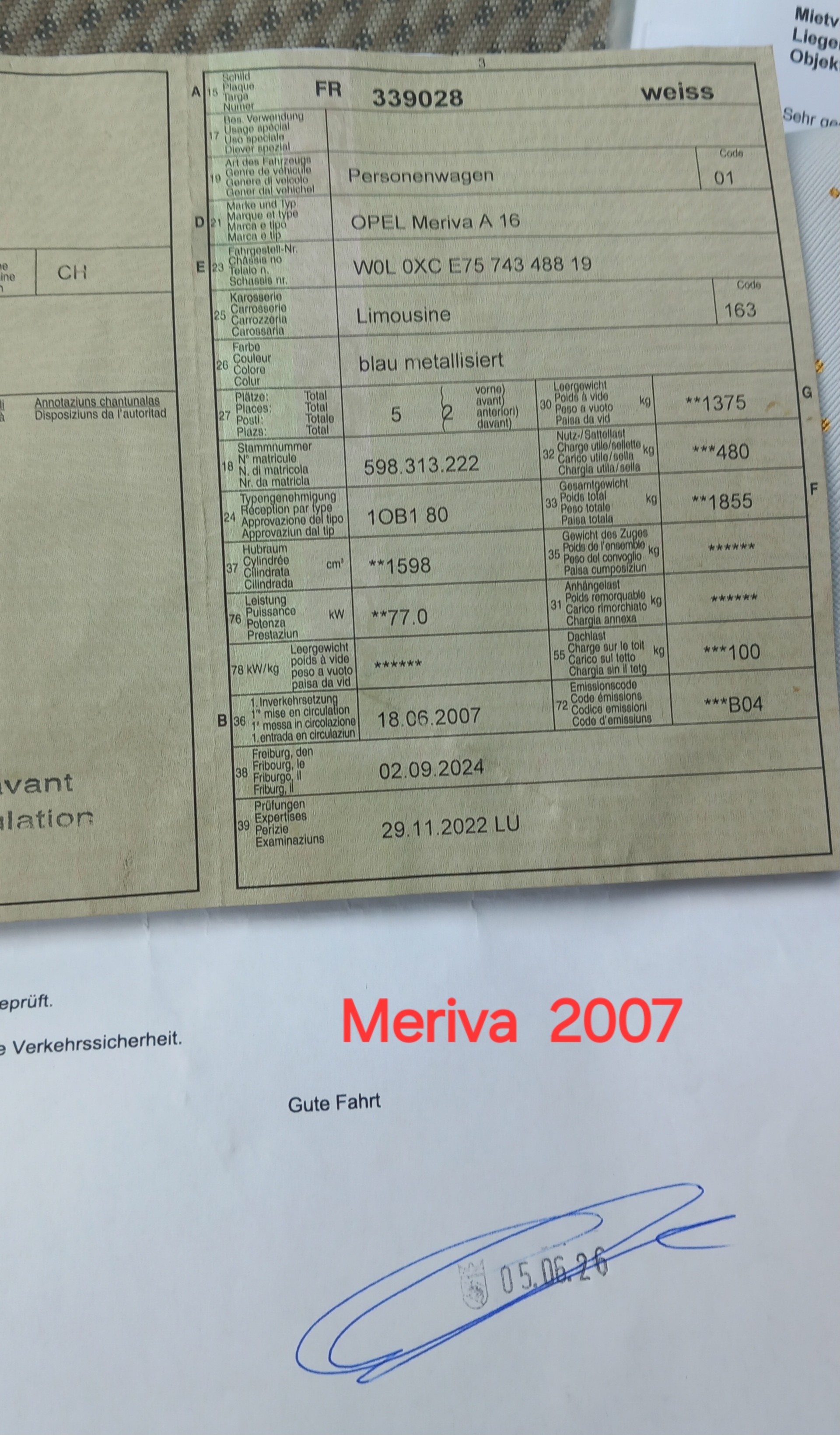 OPEL Meriva 1.6i-16 TP (Essentia) , zahnriemen auf 70,000 gemacht-image-10