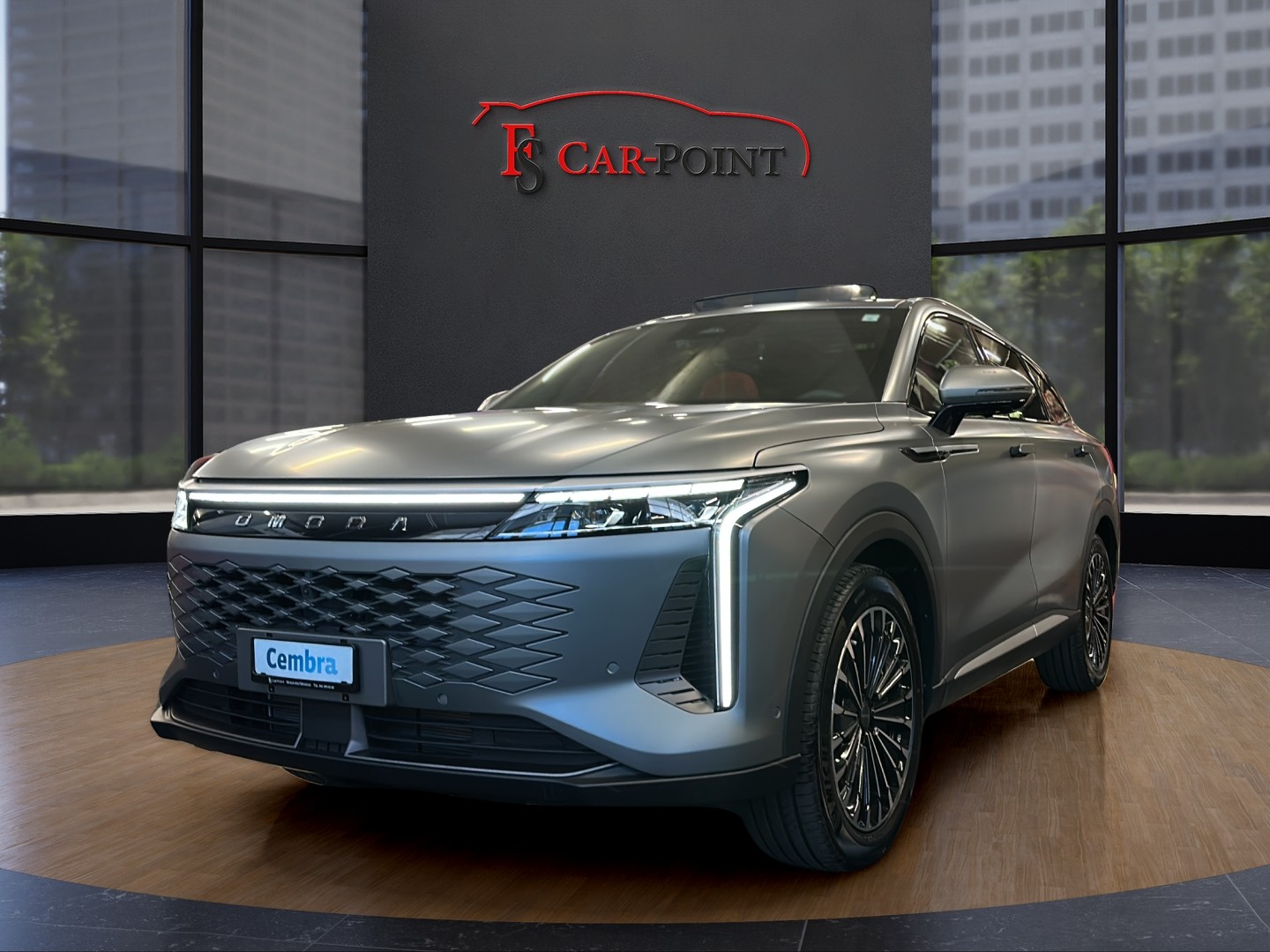 OMODA 9 PHEV SHS Exclusive AWD (Grau Matt)