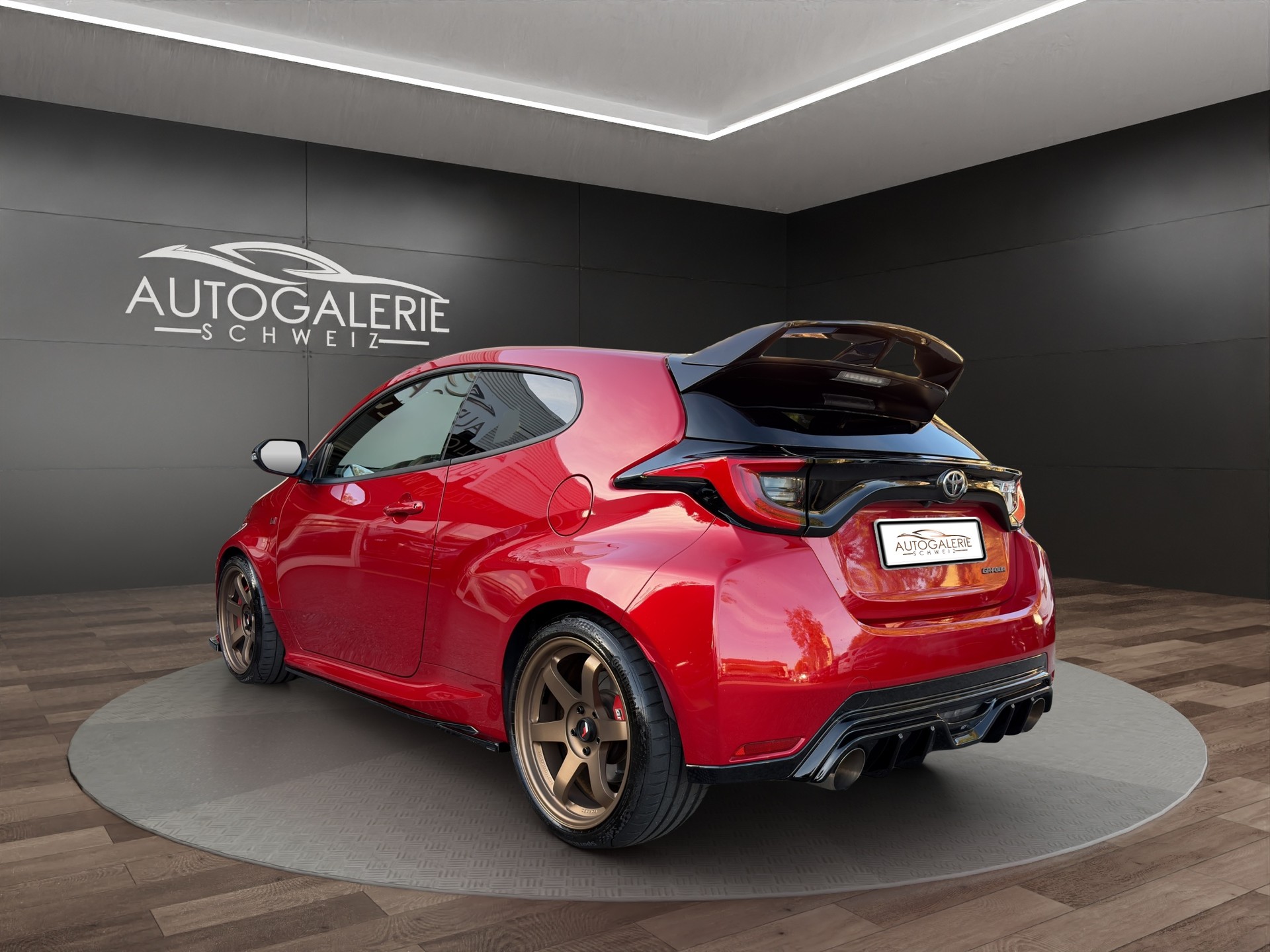TOYOTA Yaris 1.6 GR Sport | CH Fahrzeug | Circuit Paket | 10 Jahre Garantie | H&R | Milltek | Giacuzzo | Maxton | Japan Racing |-showroom-element-1