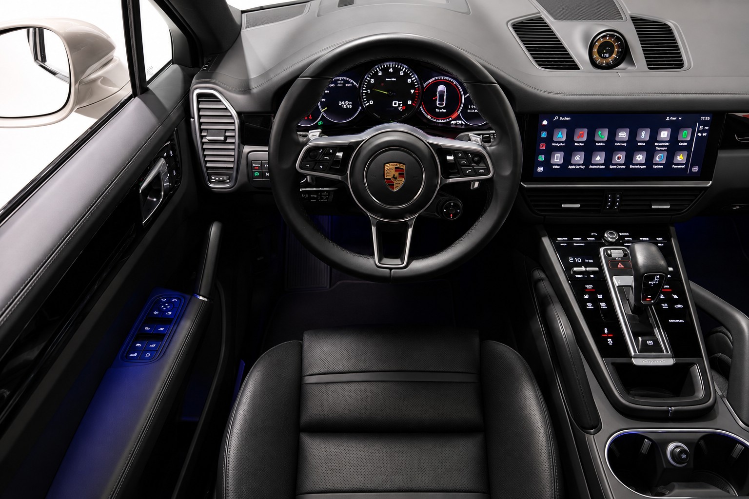 PORSCHE Cayenne Coupé 3.0 V6 E-Hybrid CH FAHRZEUG ( cashmerebeigemetallic )-image-16