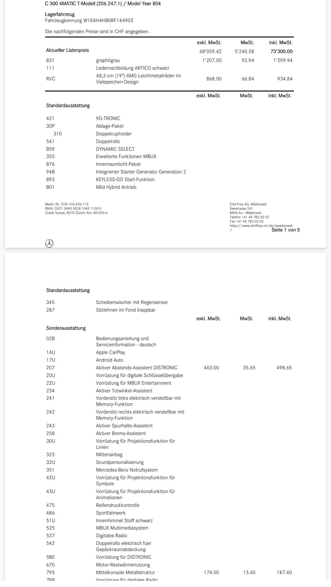 MERCEDES-BENZ C 300 4Matic T-Modell AMG Line-image-6