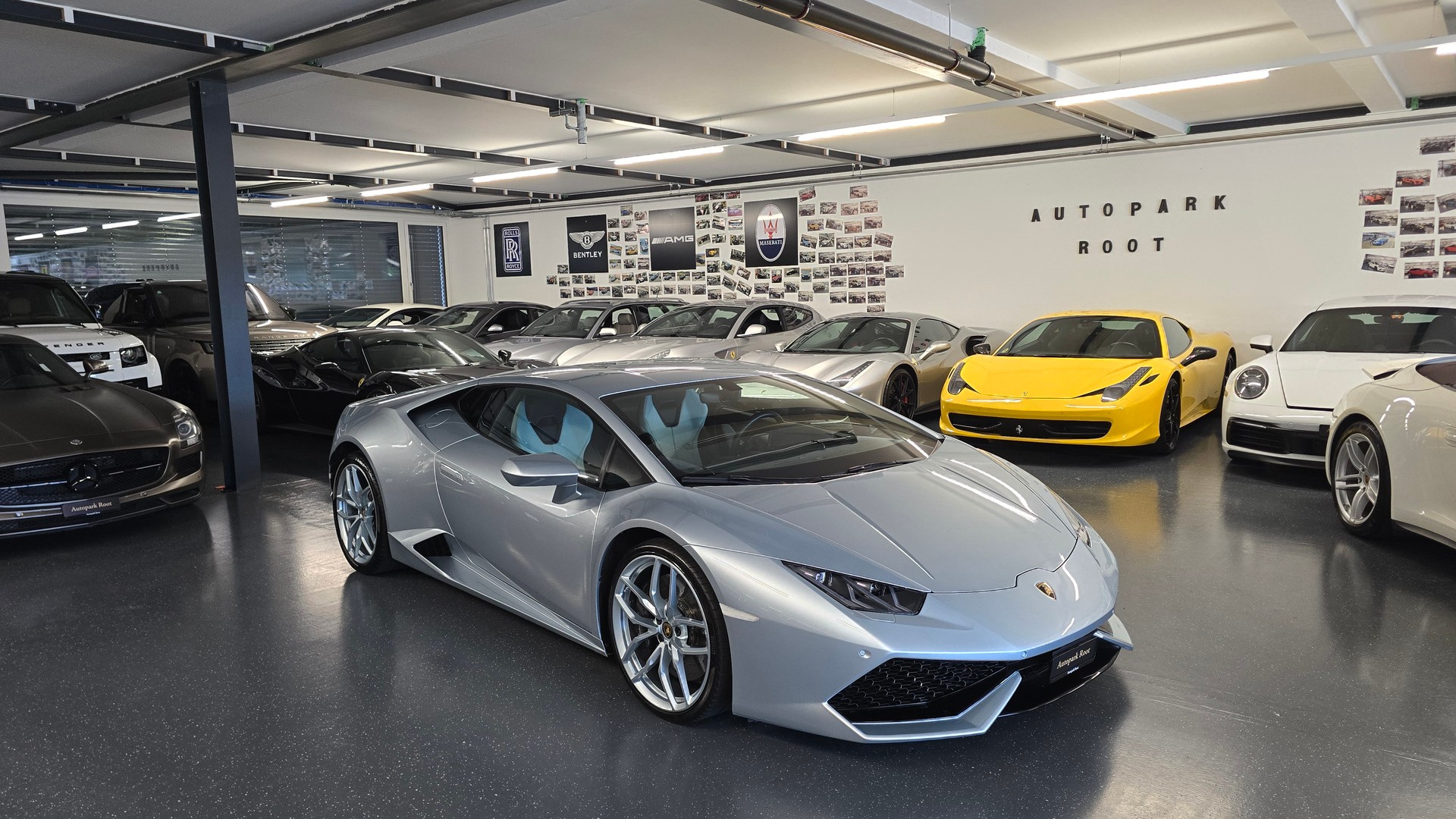 LAMBORGHINI Huracan LP610-4 Coupé DCT Azzurro