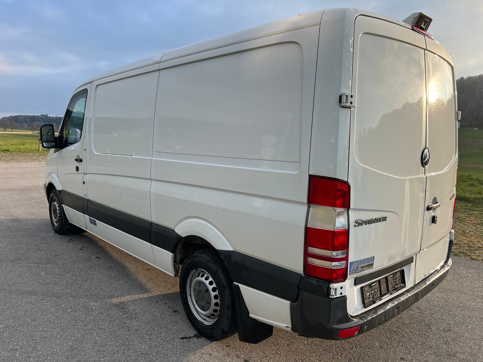 MERCEDES-BENZ Sprinter 316 CDI Blindée transport de font-image-1