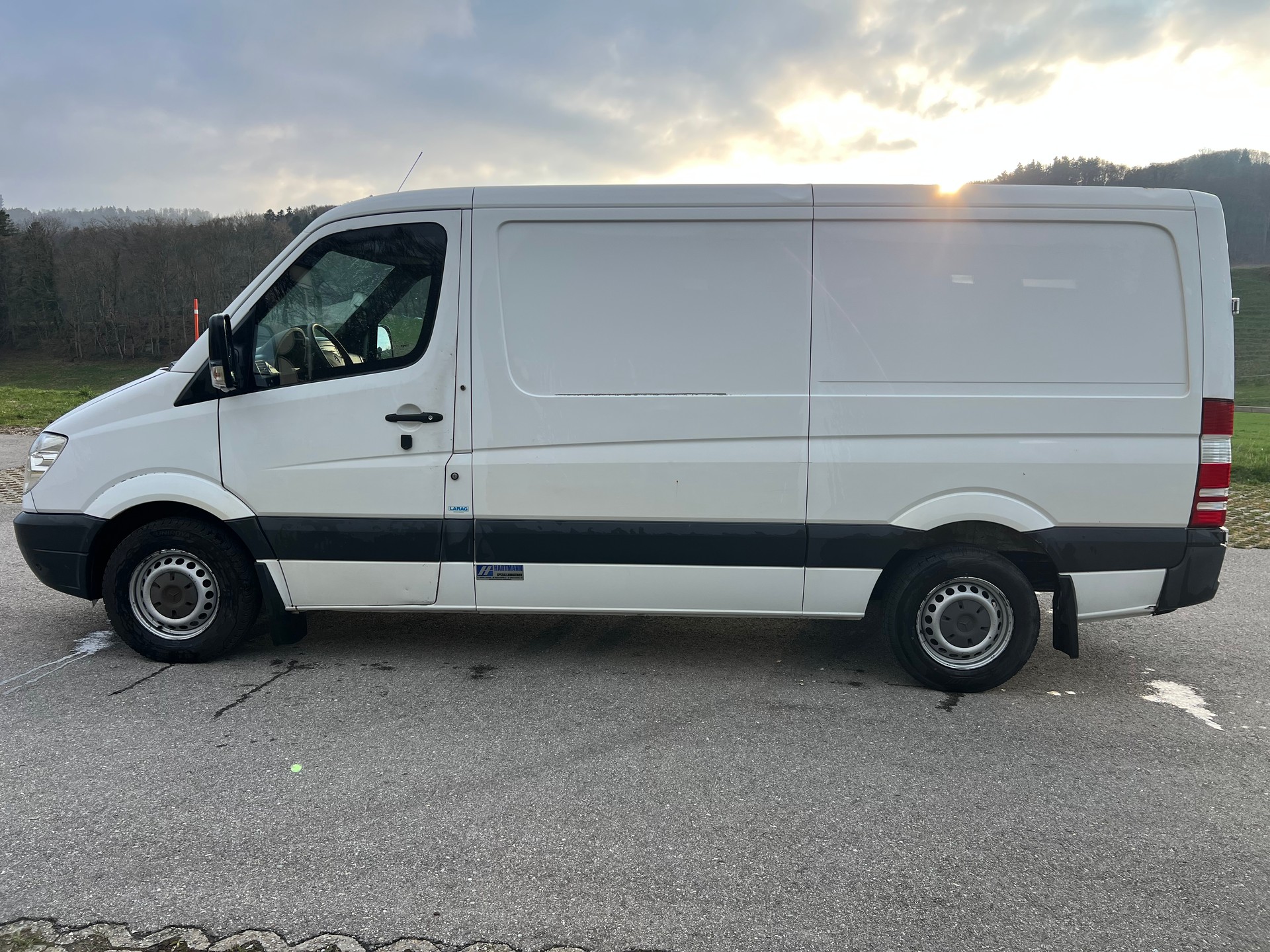 MERCEDES-BENZ Sprinter 316 CDI Blindée transport de font-image-6