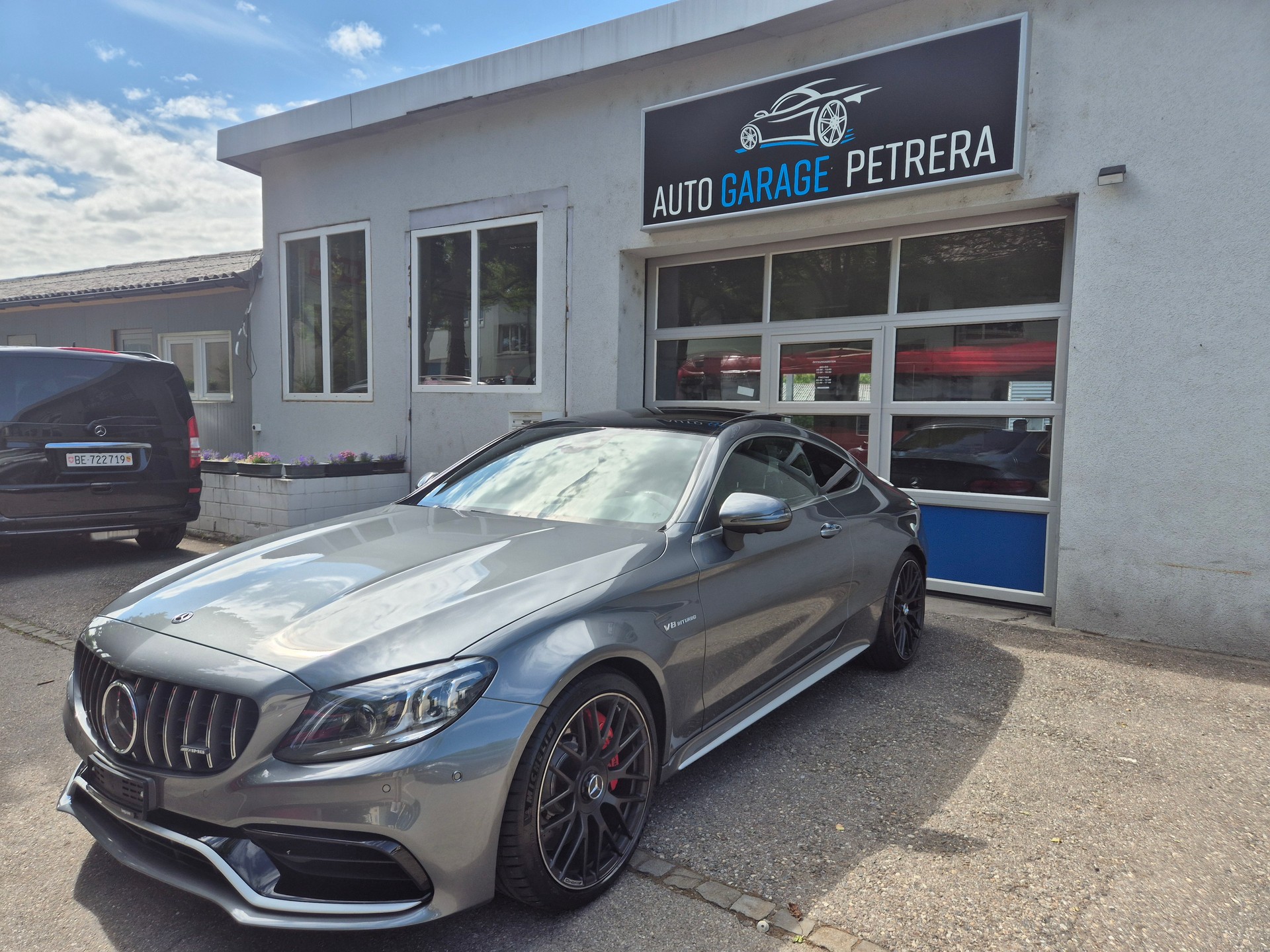 MERCEDES-BENZ C 63 S AMG 9G-tronic * 1 Hand * Mercedes Swiss Garantie bis 05.2027 * Panoramadach * Head up Diplay * Burmester *