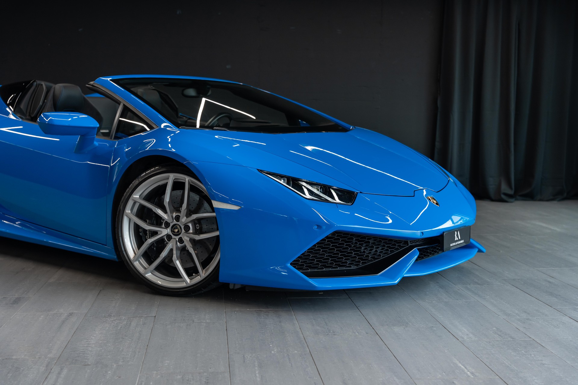 LAMBORGHINI Huracan LP610-4 Spyder DCT / CH AUTO / LE MANS BLUE / frisch ab Lamborghini Service-image-1