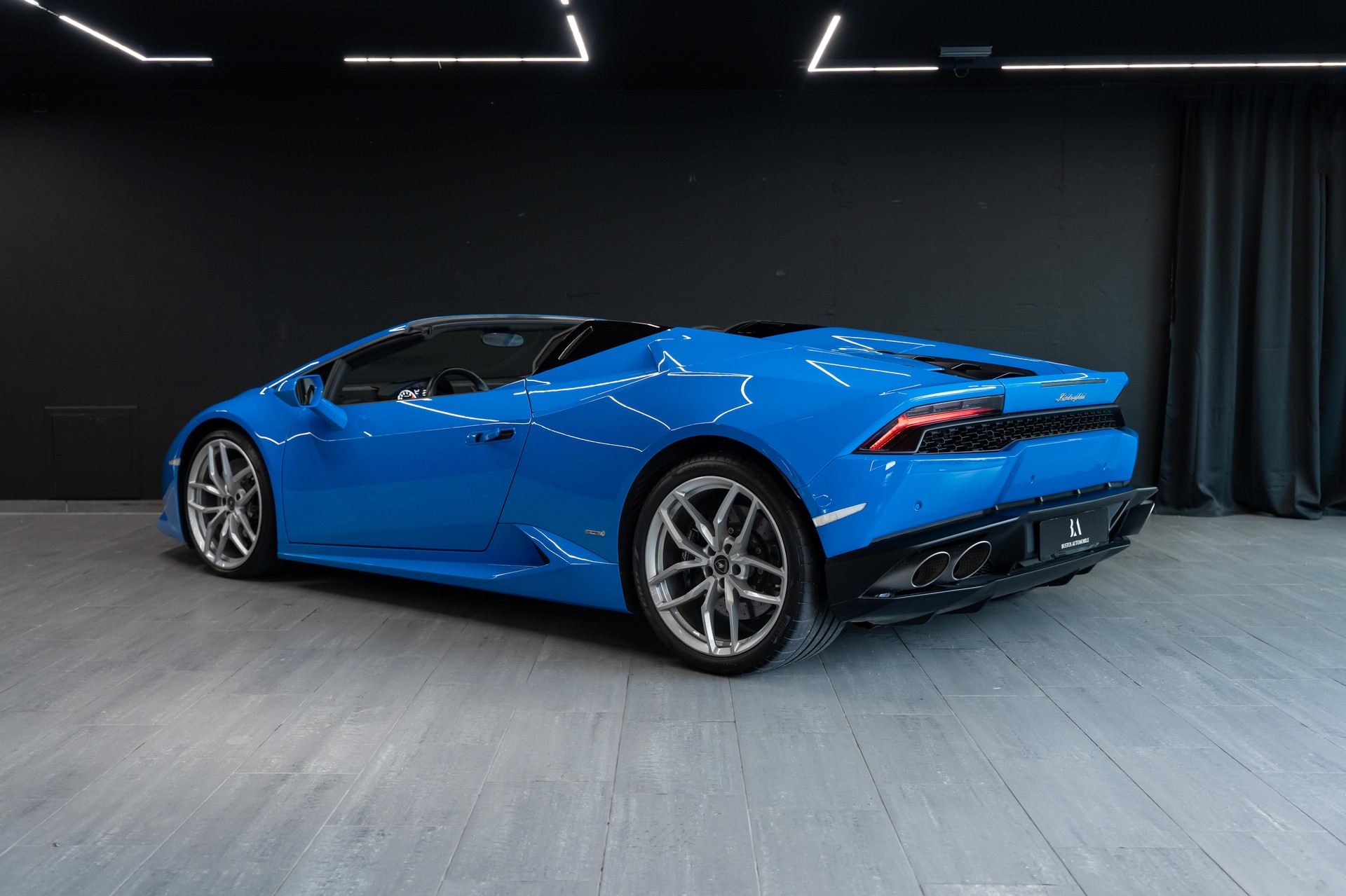 LAMBORGHINI Huracan LP610-4 Spyder DCT / CH AUTO / LE MANS BLUE / frisch ab Lamborghini Service-image-7