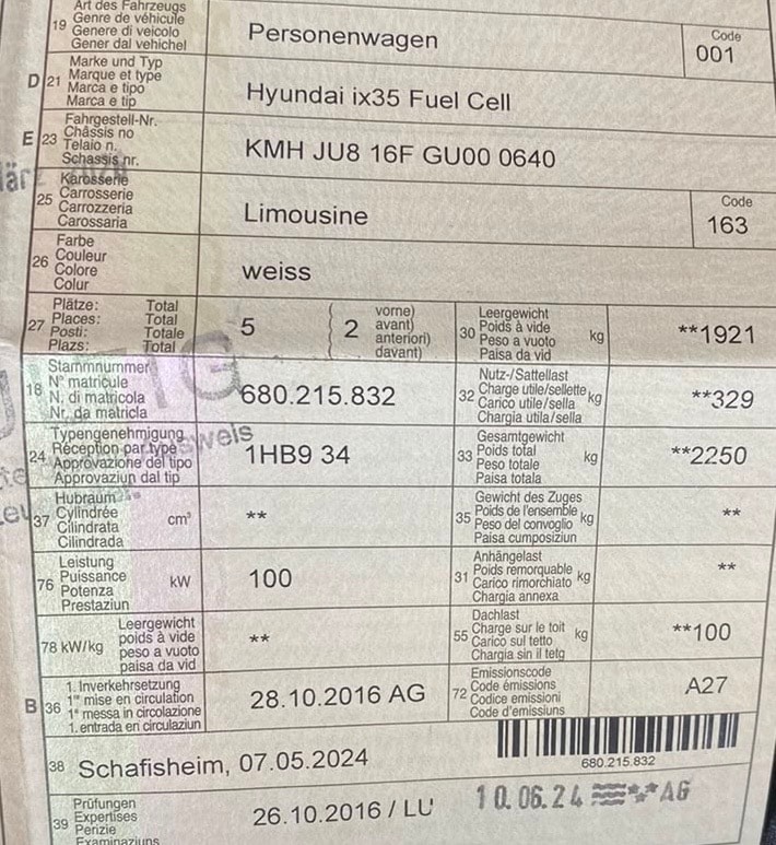 HYUNDAI iX 35 Fuel Cell 2WD-image-8