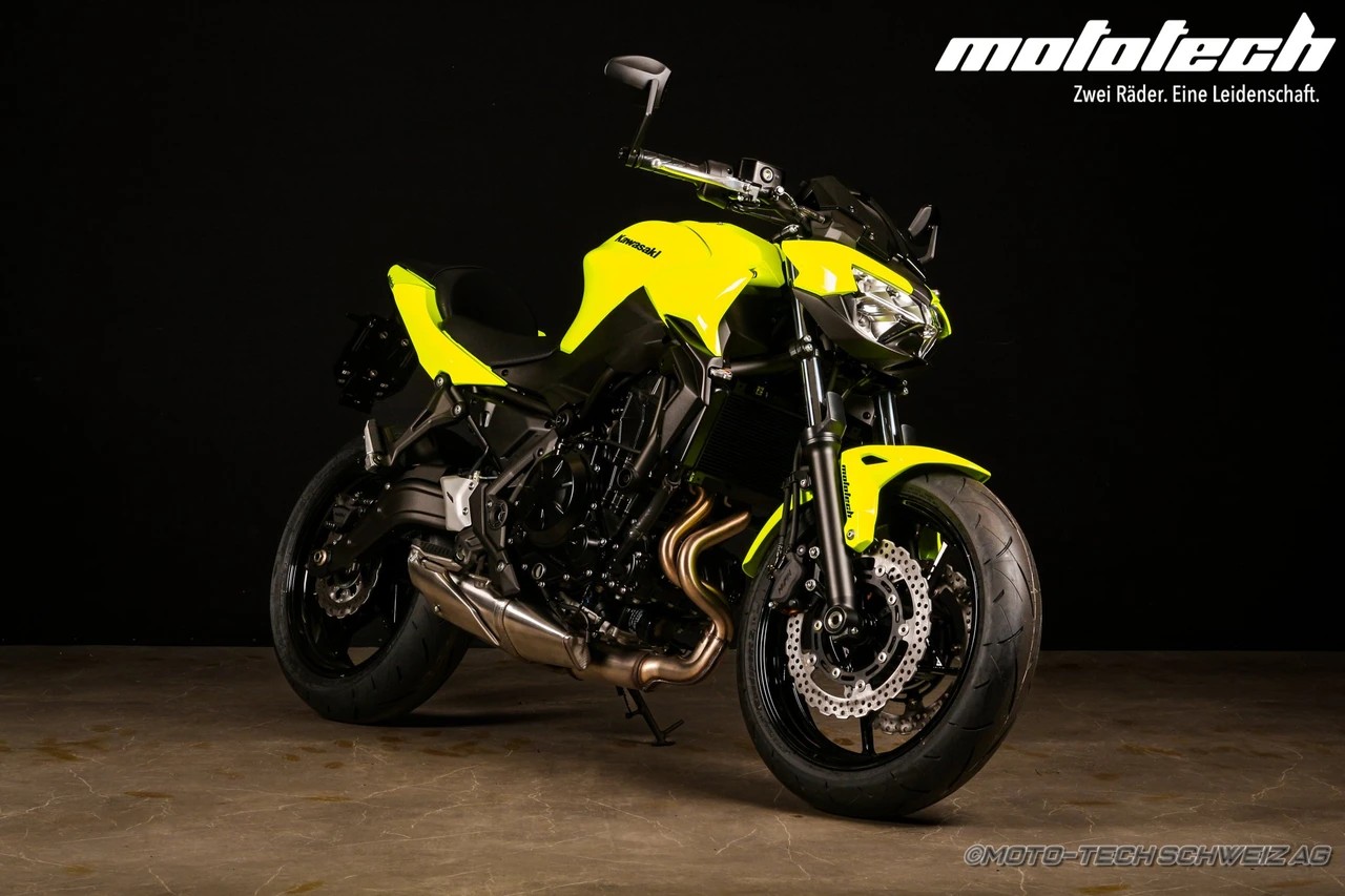 KAWASAKI Z 650 (35/50kW) STAGE 1 NEON GELB EDITION-image-5