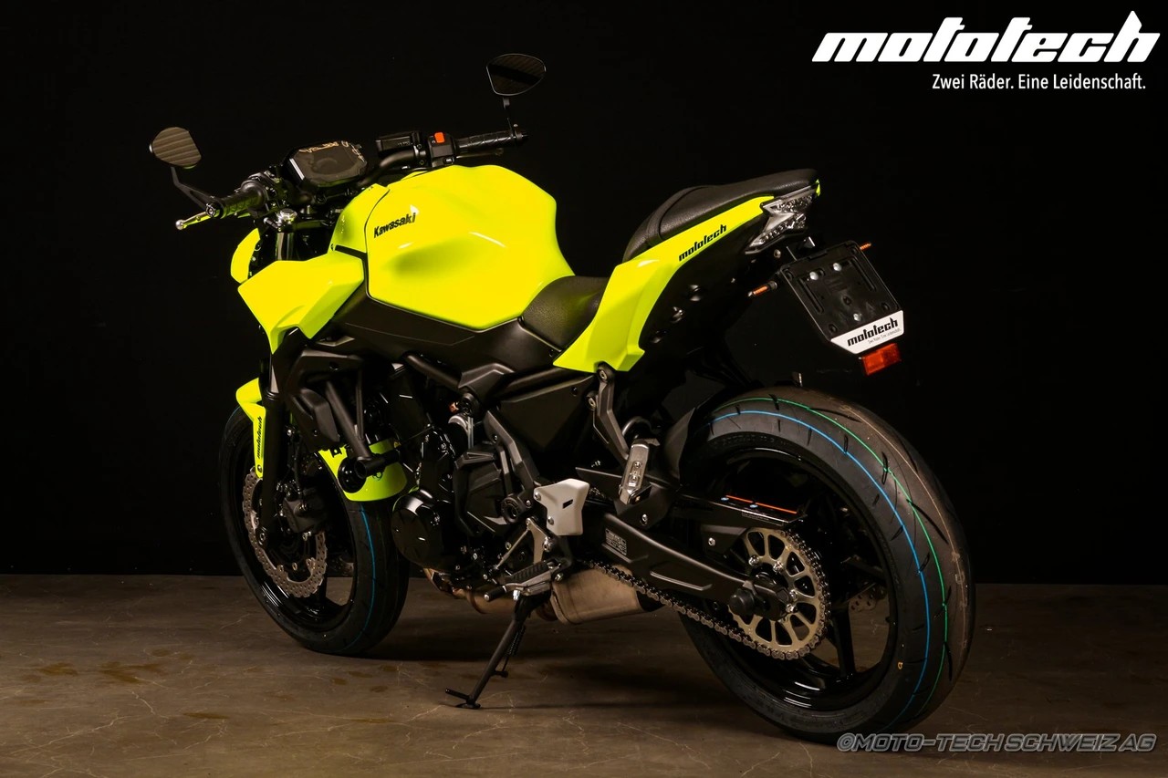 KAWASAKI Z 650 (35/50kW) STAGE 1 NEON GELB EDITION-image-2