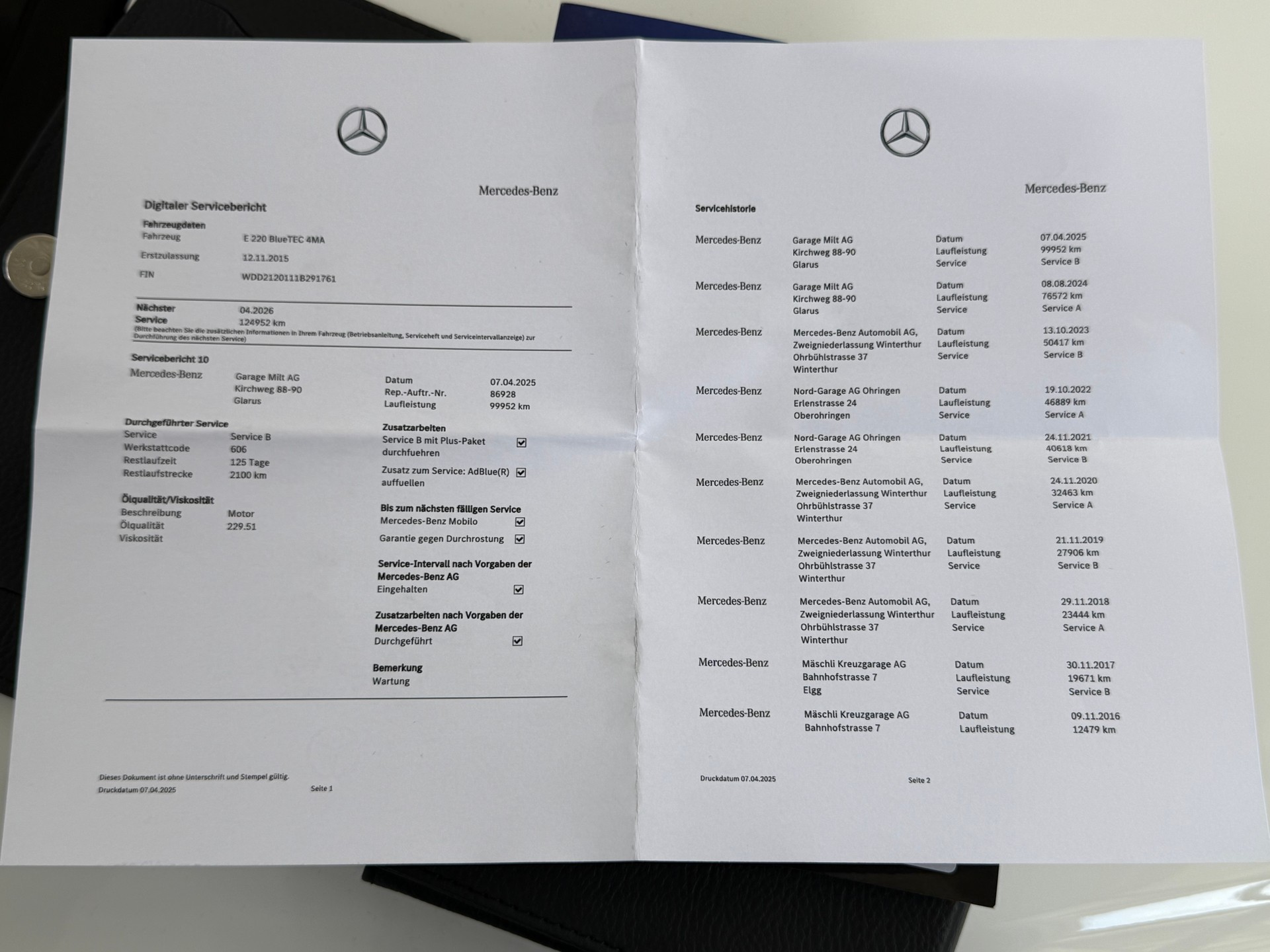 MERCEDES-BENZ E 220 BlueTEC 4Matic AMG Line 7G-Tronic - CH-Auto / Garantie / MFK u. Service frisch!-image-18