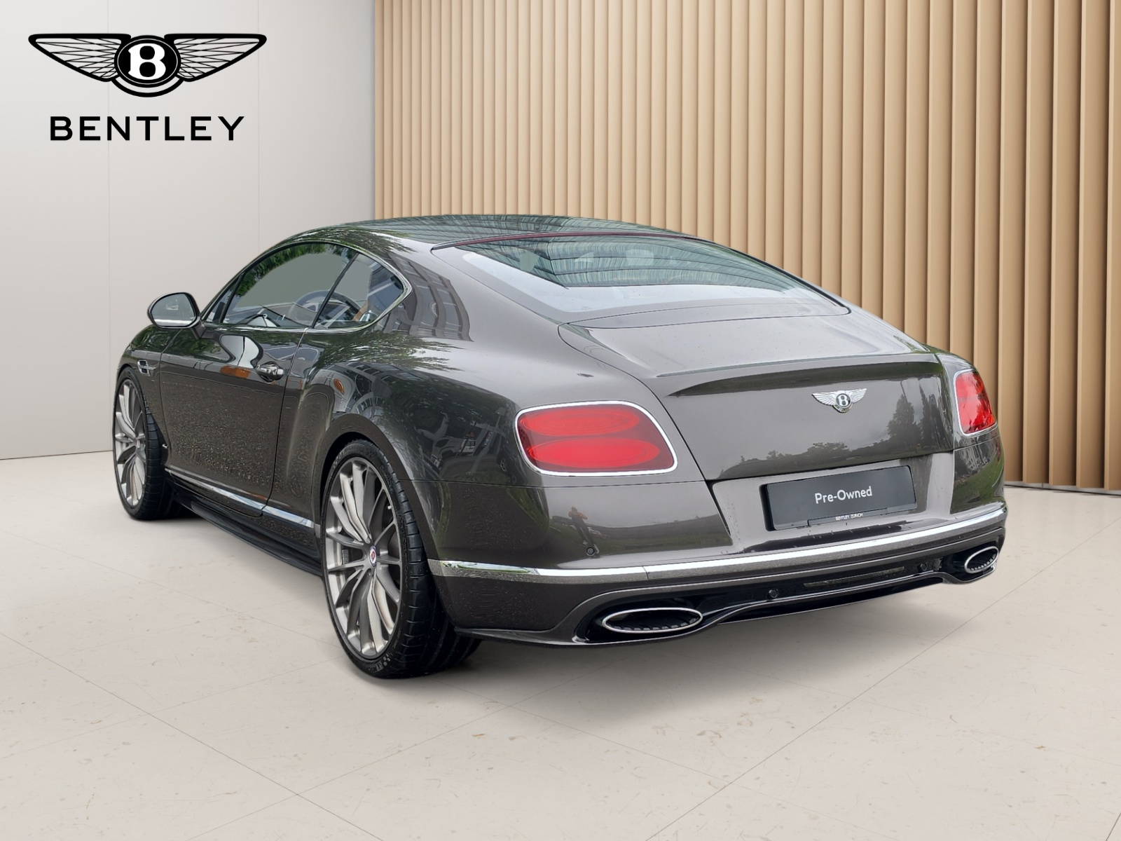 BENTLEY Continental GT Speed W12- Unikat " 66 Years Bentley Zurich"-image-5