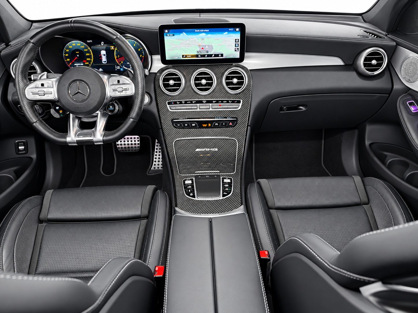 MERCEDES-BENZ GLC 63 S AMG 4m+ Coupé * Schalensitze * CH FZ *-image-9
