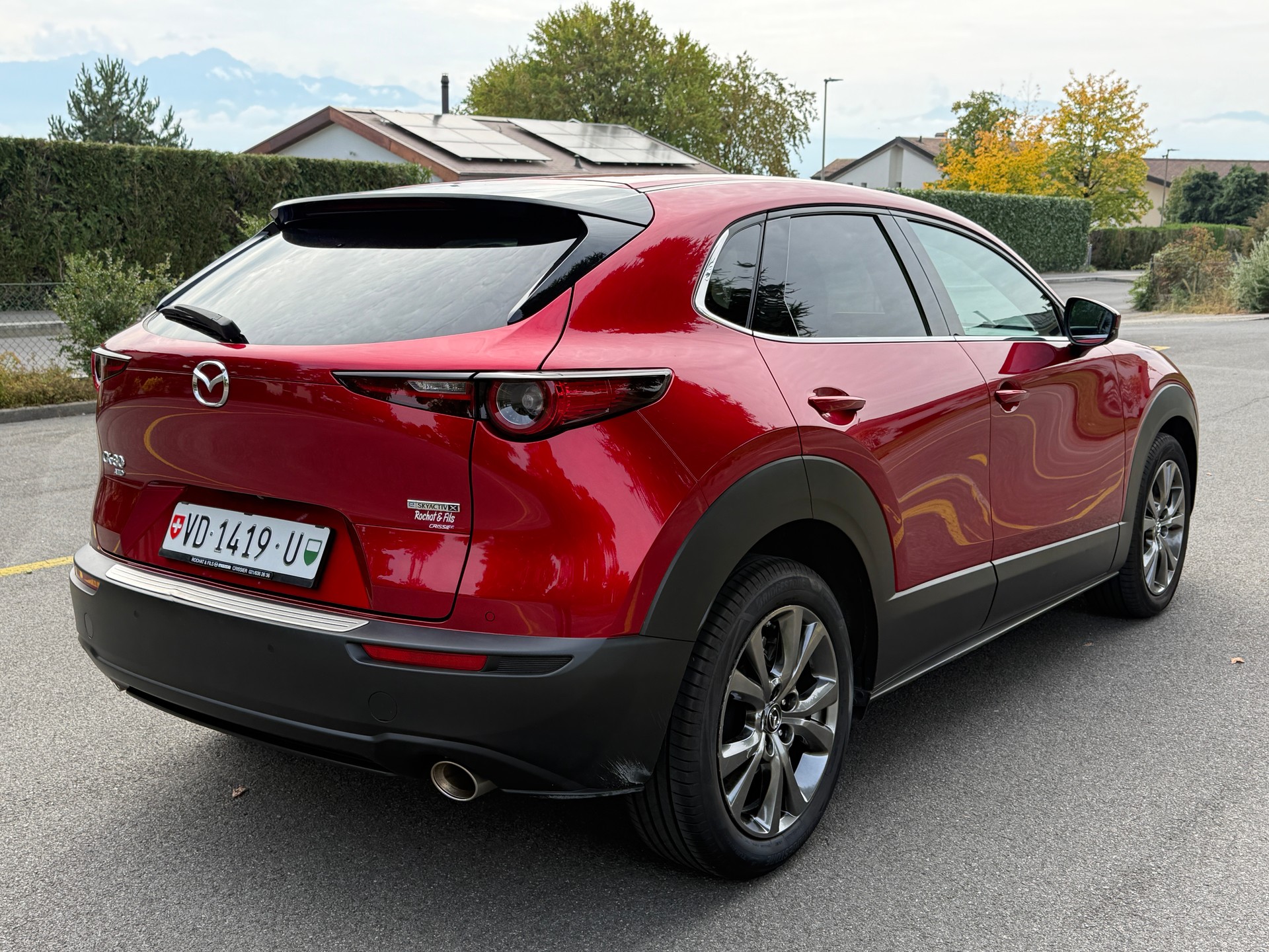 MAZDA CX-30 SKYACTIV-X 186 M Hybrid AWD Revolution Automat - CUIR - NAVIGATION - ANDROID AUTO - APPLE CARPLAY-image-12