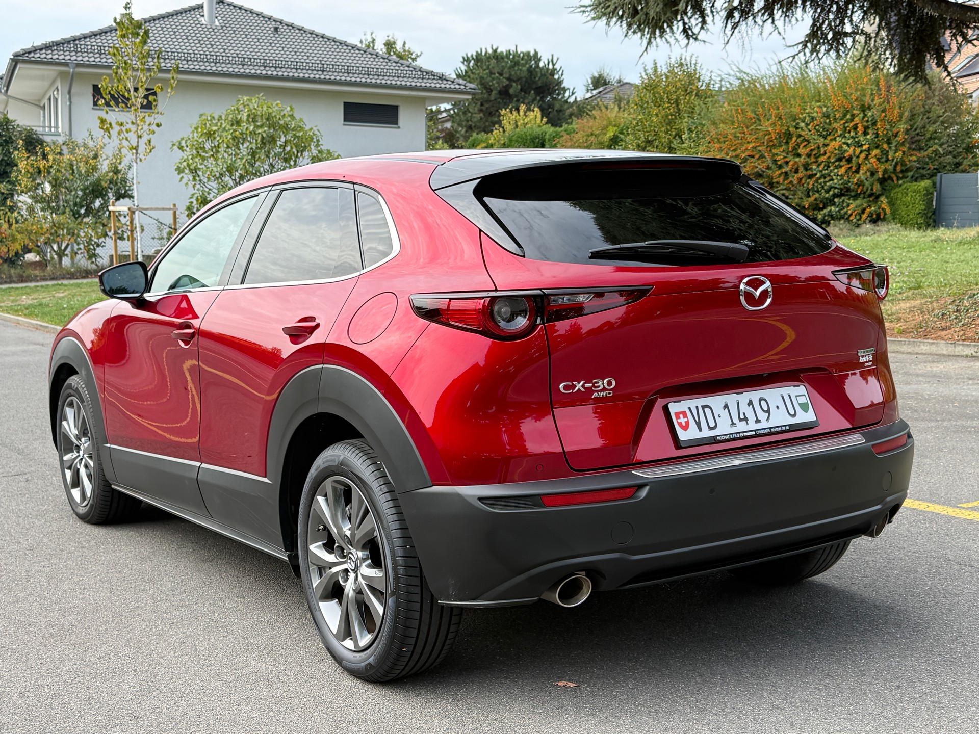 MAZDA CX-30 SKYACTIV-X 186 M Hybrid AWD Revolution Automat - CUIR - NAVIGATION - ANDROID AUTO - APPLE CARPLAY-showroom-element-3