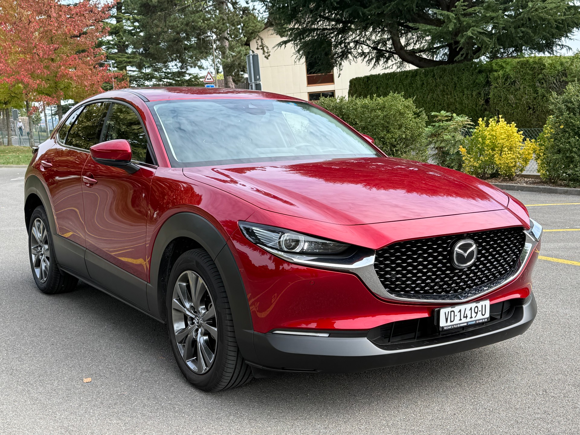 MAZDA CX-30 SKYACTIV-X 186 M Hybrid AWD Revolution Automat - CUIR - NAVIGATION - ANDROID AUTO - APPLE CARPLAY-showroom-element-2