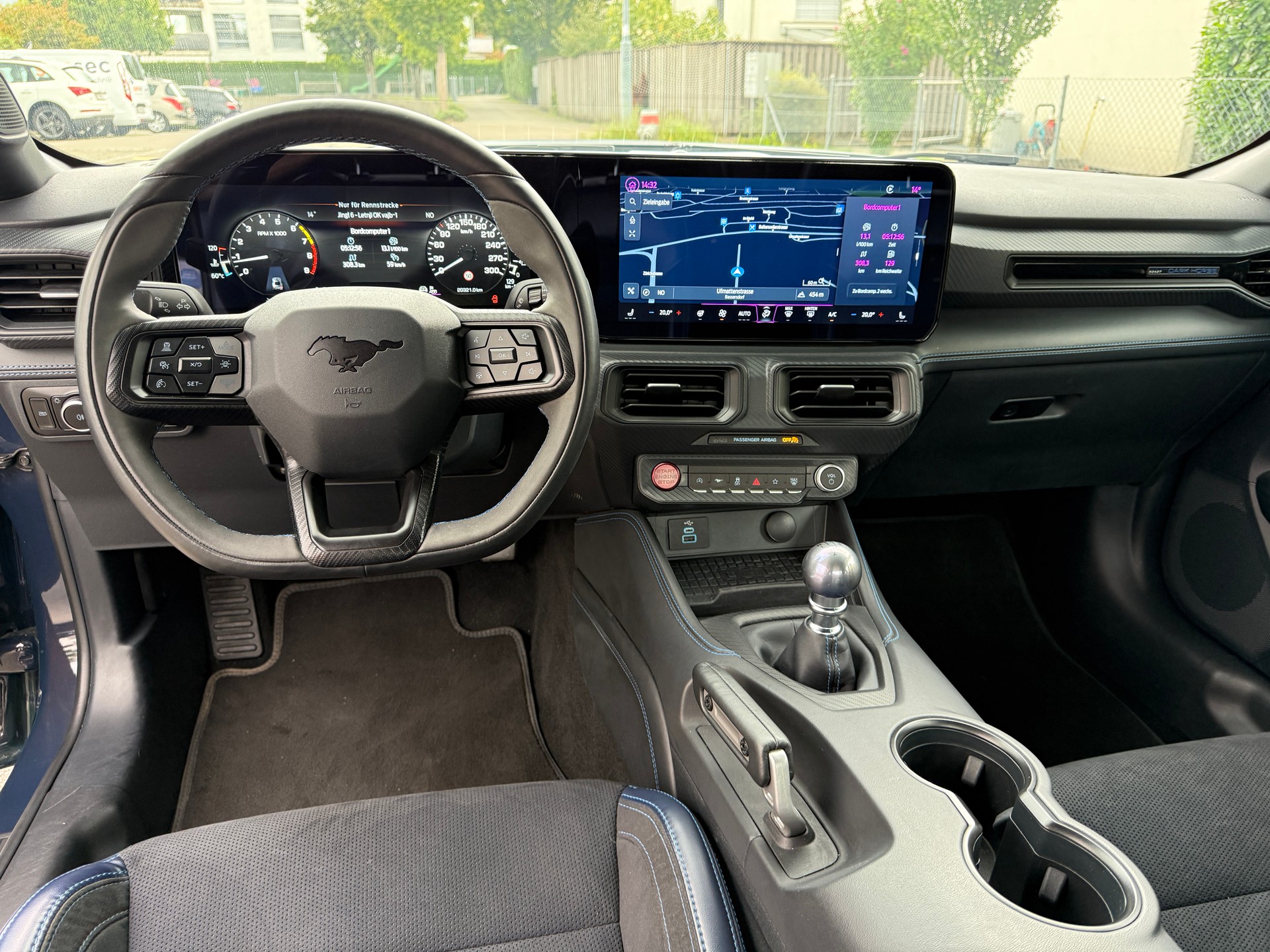 FORD MUSTANG FASTBACK 5.0 V8 DARK HORSE*BLUE EMBER METALLIC*8FACH BEREIFT*4 JAHRE/100000 KILOMETER HERSTELLERGARANTIE*-image-9