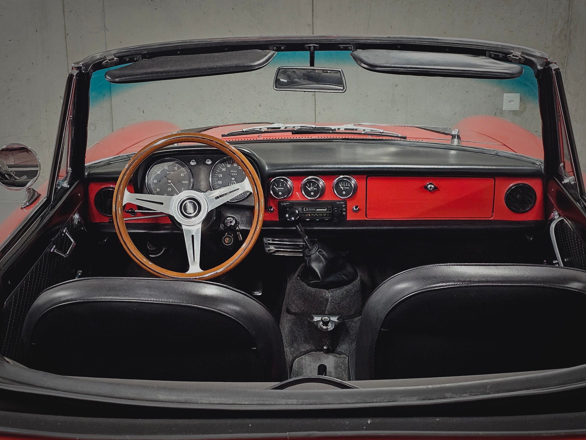 ALFA ROMEO 1600 DUETTO 1 re série « osso di seppia - os de seiche »-image-11