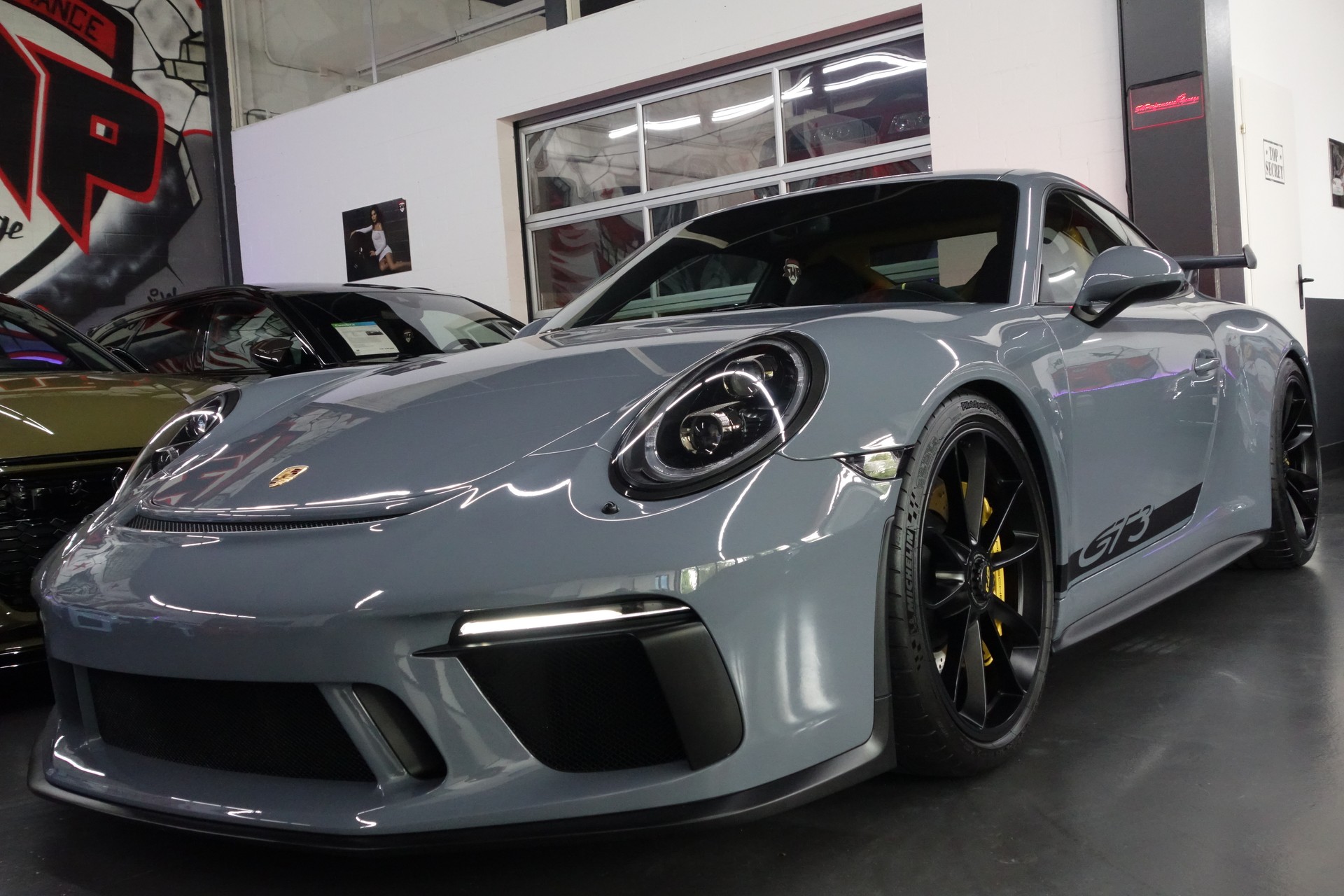PORSCHE 911 GT3 PDK 991.2 ARCTIC GREY LIFTSYSTEM CLUBSPORT-image-4