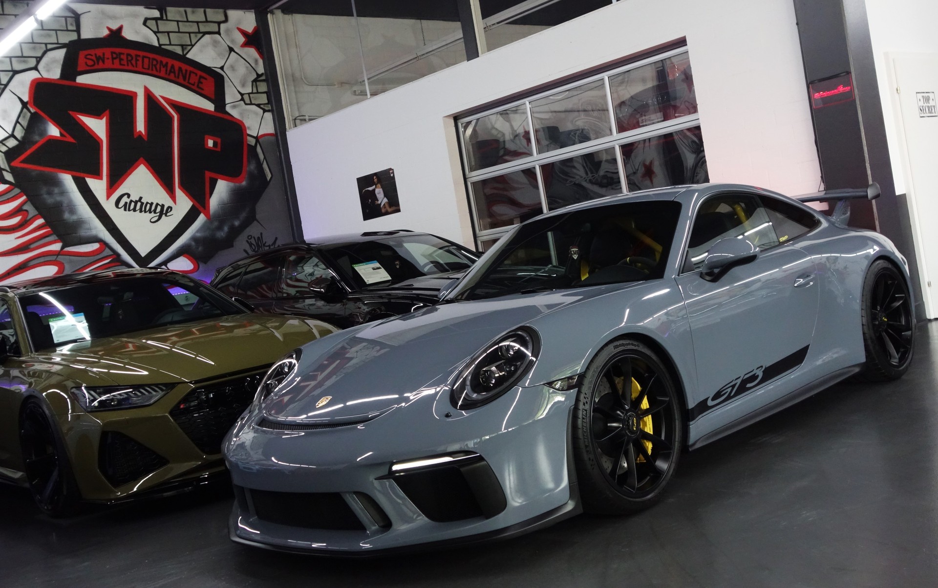 PORSCHE 911 GT3 PDK 991.2 ARCTIC GREY LIFTSYSTEM CLUBSPORT