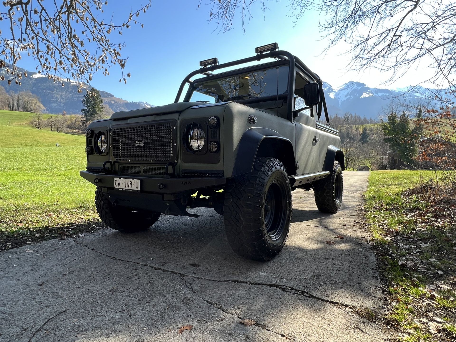 LAND ROVER 90 TD5 Pick Up Avus Performance-image-2