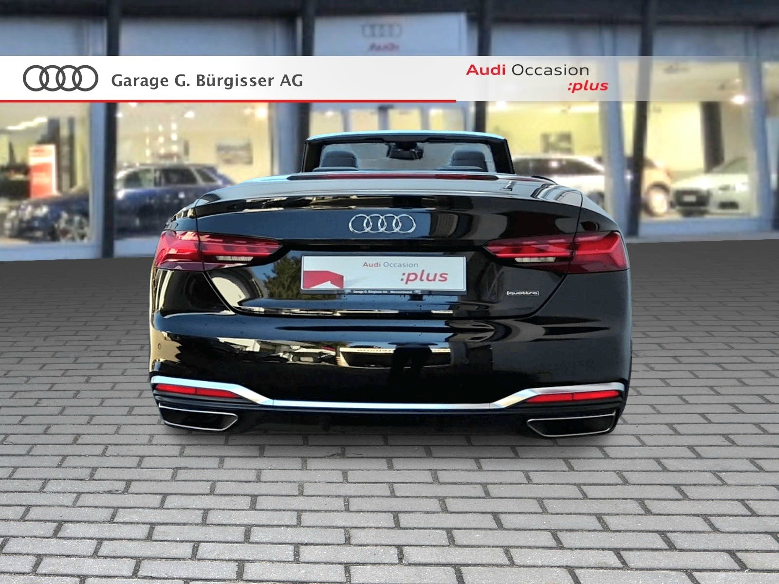 AUDI A5 Cabriolet 45 TFSI S-Line S-tronic quattro Mythosschwarz Metallic-image-4