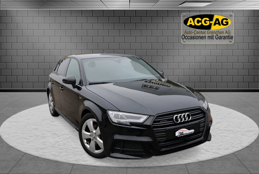 AUDI A3 Sportback 40 TDI Sport Attraction quattro S-tronic ** 184 PS ** Teil-Leder ** Navi ** Kamera ** Totwinkel-Assist **