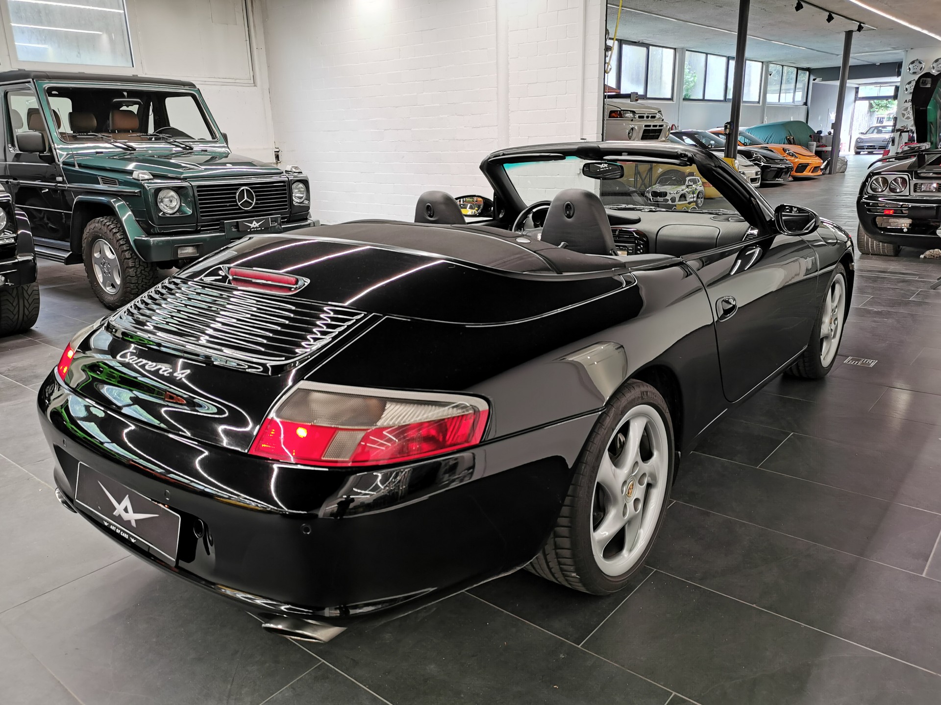 PORSCHE 911 Carrera 4 Cabrio 996 320 PS KLASSIKER FACELIFT ALL BLACK EXKLUSIVE AUTO CH-AUTO, AUSTAUSCHMOTOR PORSCHE LEDER-image-13