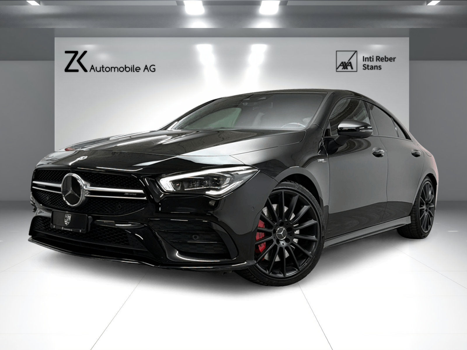 MERCEDES-BENZ CLA 35 AMG Night Black 4Matic 7G-DCT / Panoramadach / 360° Kamera / Burmester Sound / Keyless Go / Multibeam LED /